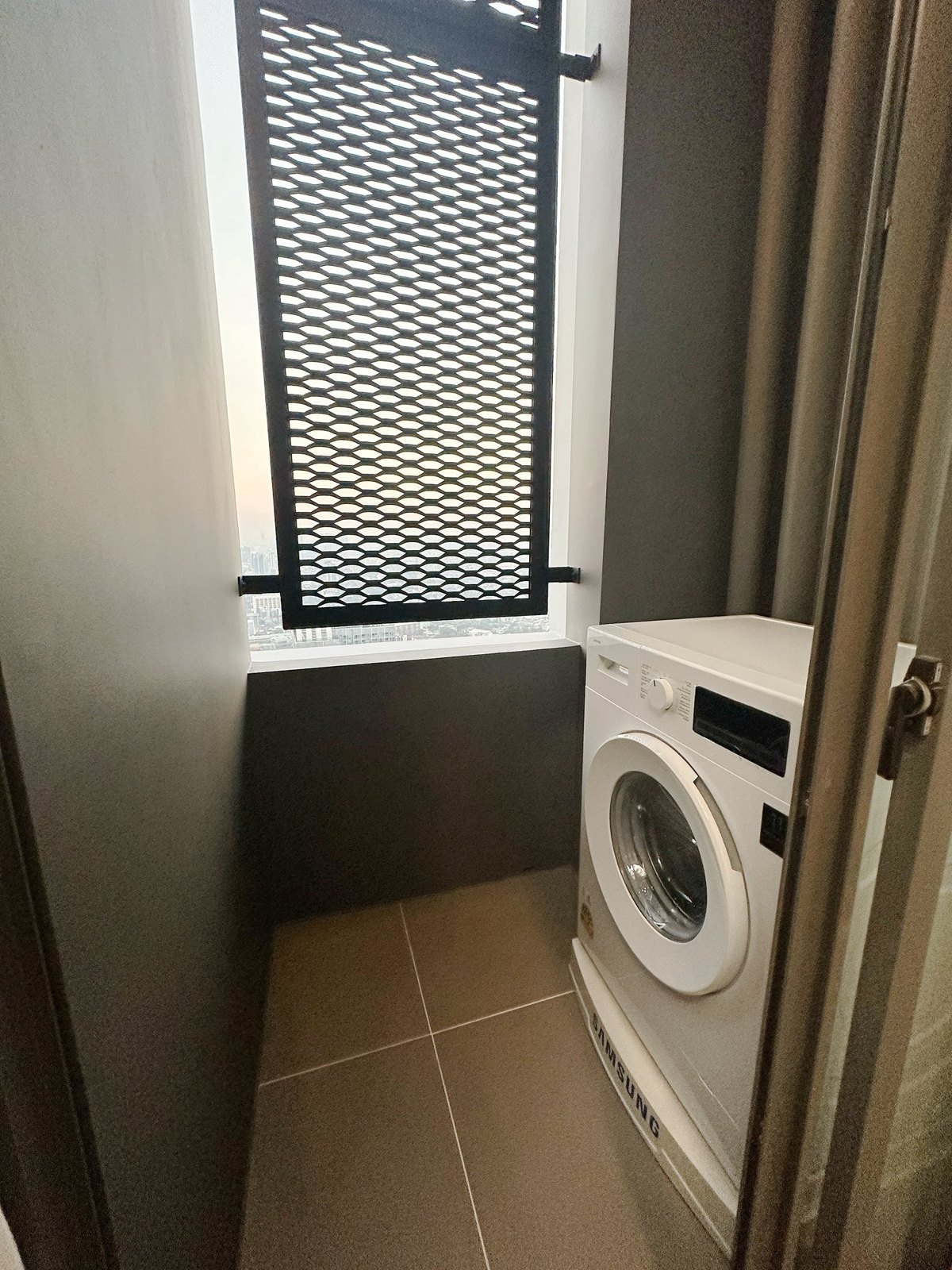 Laundry area — Duplex 1-bedroom condo at Siamese Sukhumvit 48, On Nut, Bangkok