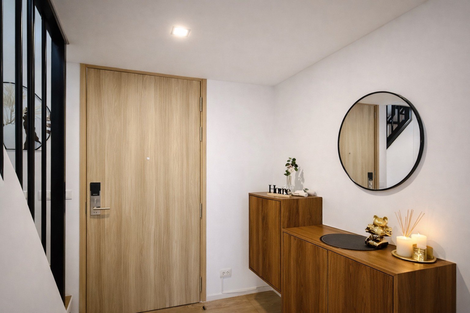 Entrance — Duplex 2-bedroom condo at Siamese Sukhumvit 48, On Nut, Bangkok