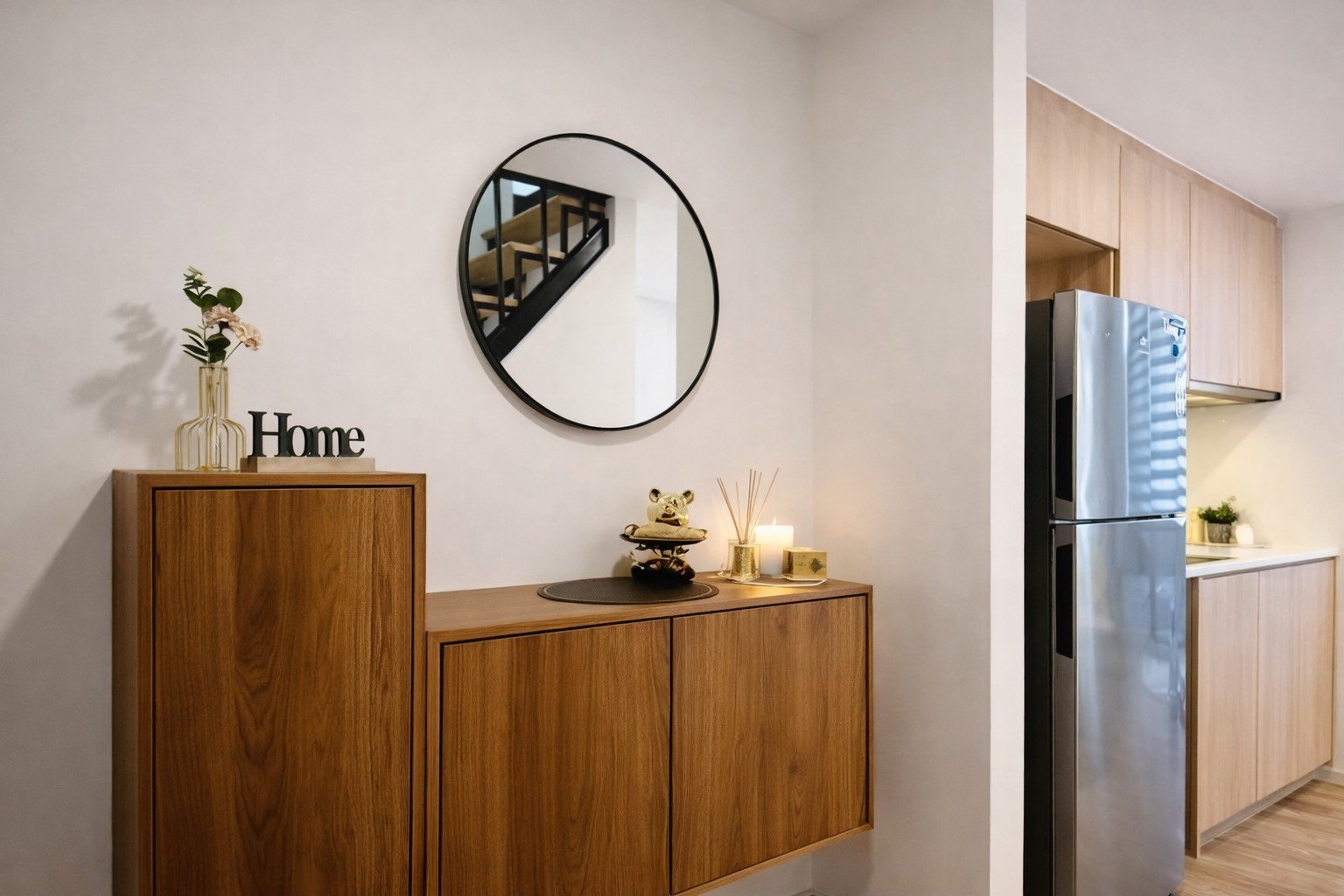 Kitchen — Duplex 2-bedroom condo at Siamese Sukhumvit 48, On Nut, Bangkok