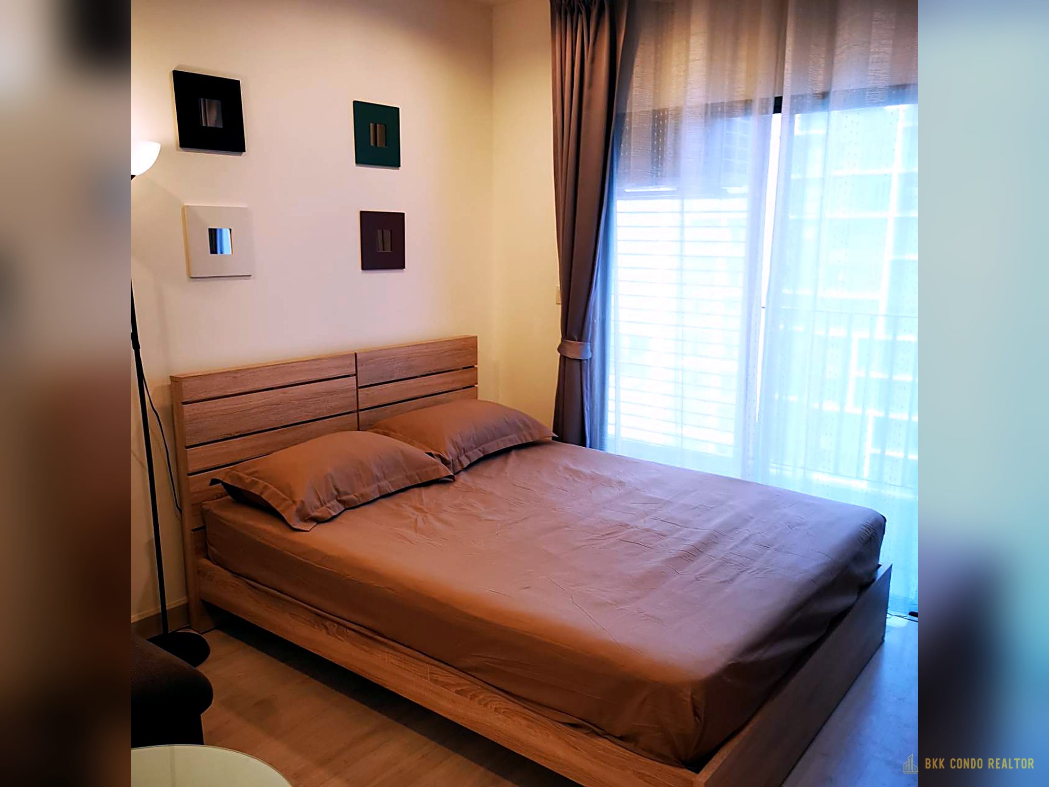 01-bedroom-32 Studio Condo for Rent at IDEO Mobi Sukhumvit 81 (22 sqm) — On Nut BTS