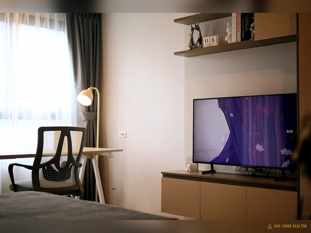 Studio Condo for Rent at IDEO Rama 9 – Asoke (26 sqm) — Rama 9 MRT