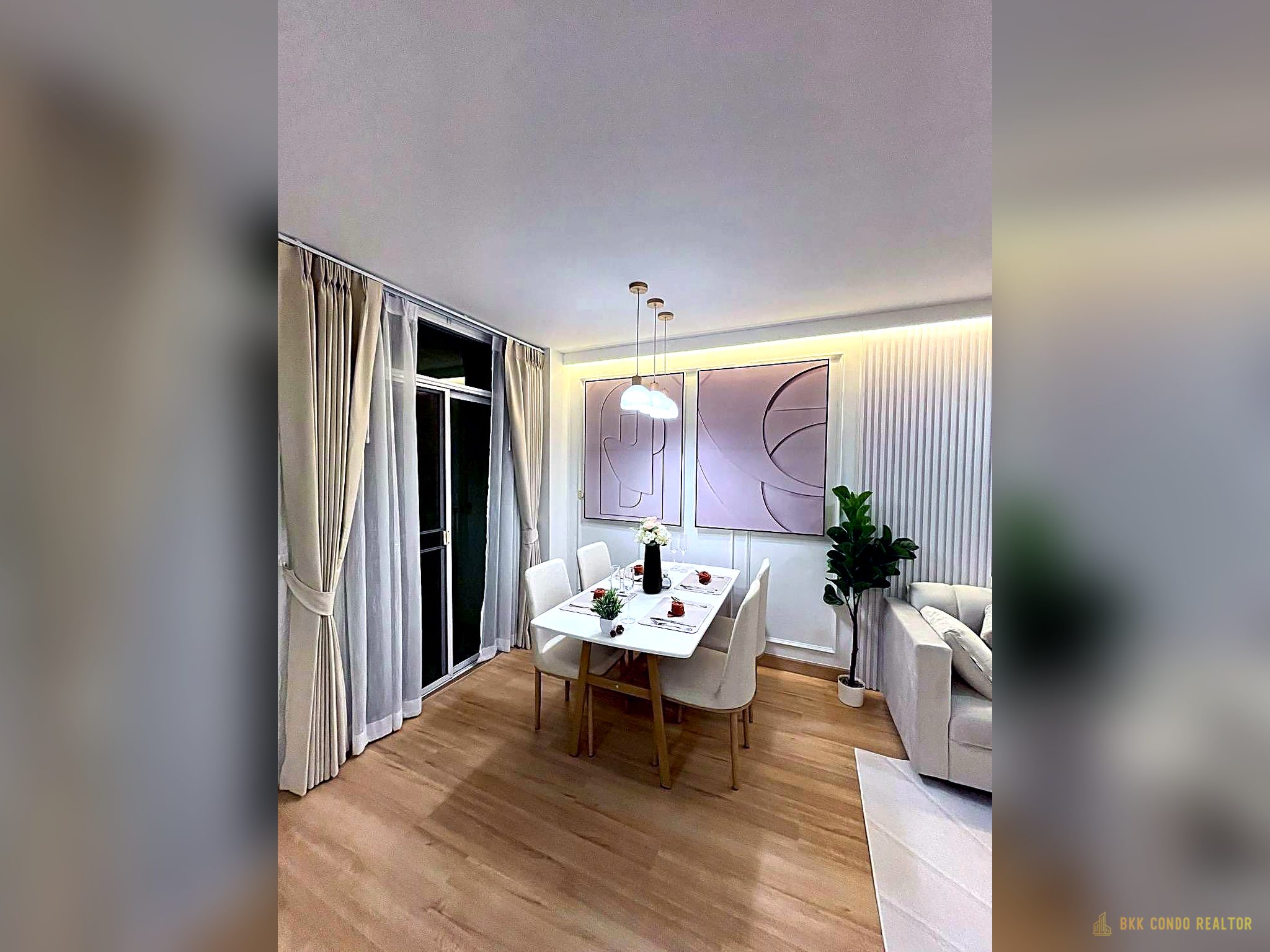 2-Bedroom Condo for Rent at S Condo Sukhumvit 50 (60 sqm) — On Nut BTS