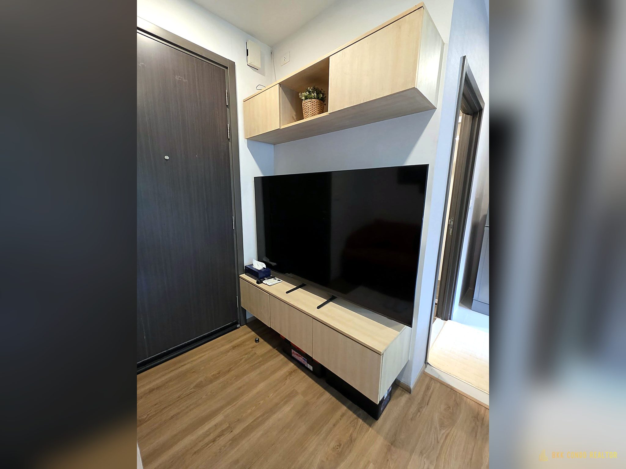 Studio Condo for Rent at The Base Park West (26 sqm) — On Nut BTS