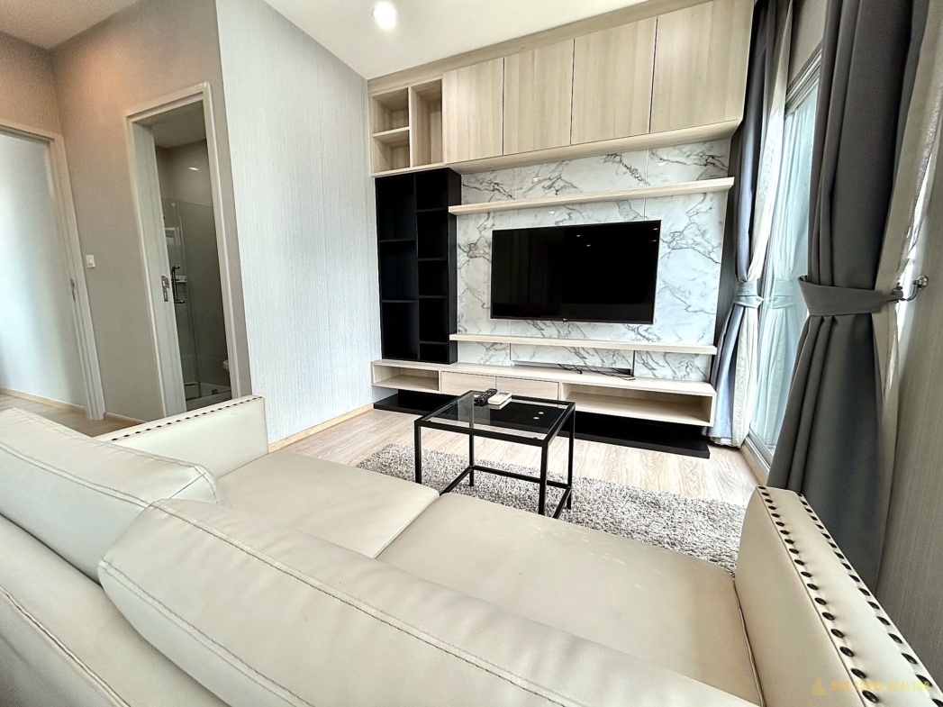 2-Bedroom Condo for Rent at Noble Revolve Ratchada 1 (54 sqm) — Huai Khwang MRT
