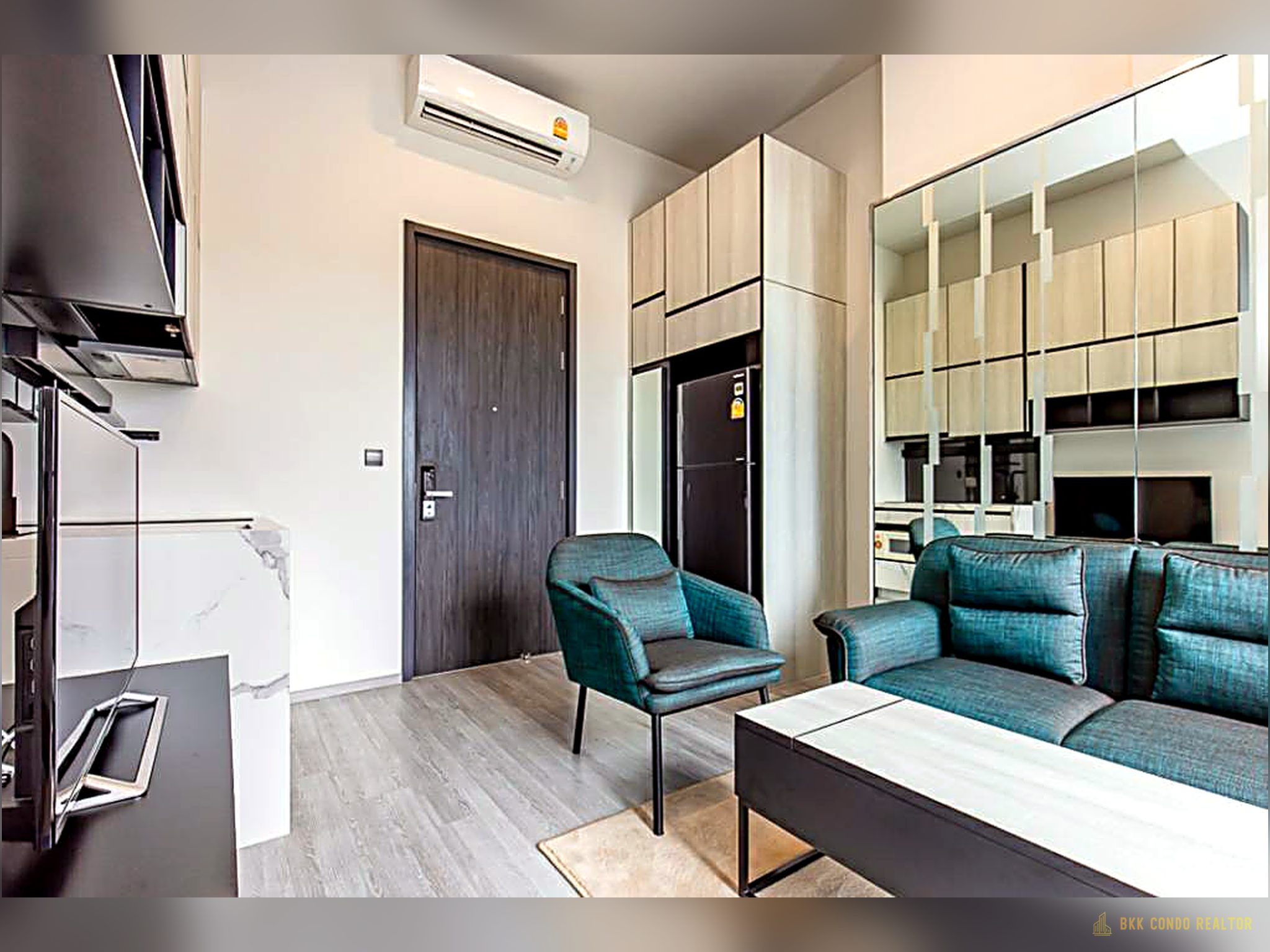 1-Bedroom Condo for Rent at THE LINE Sukhumvit 101 (27.5 sqm) — Punnawithi BTS