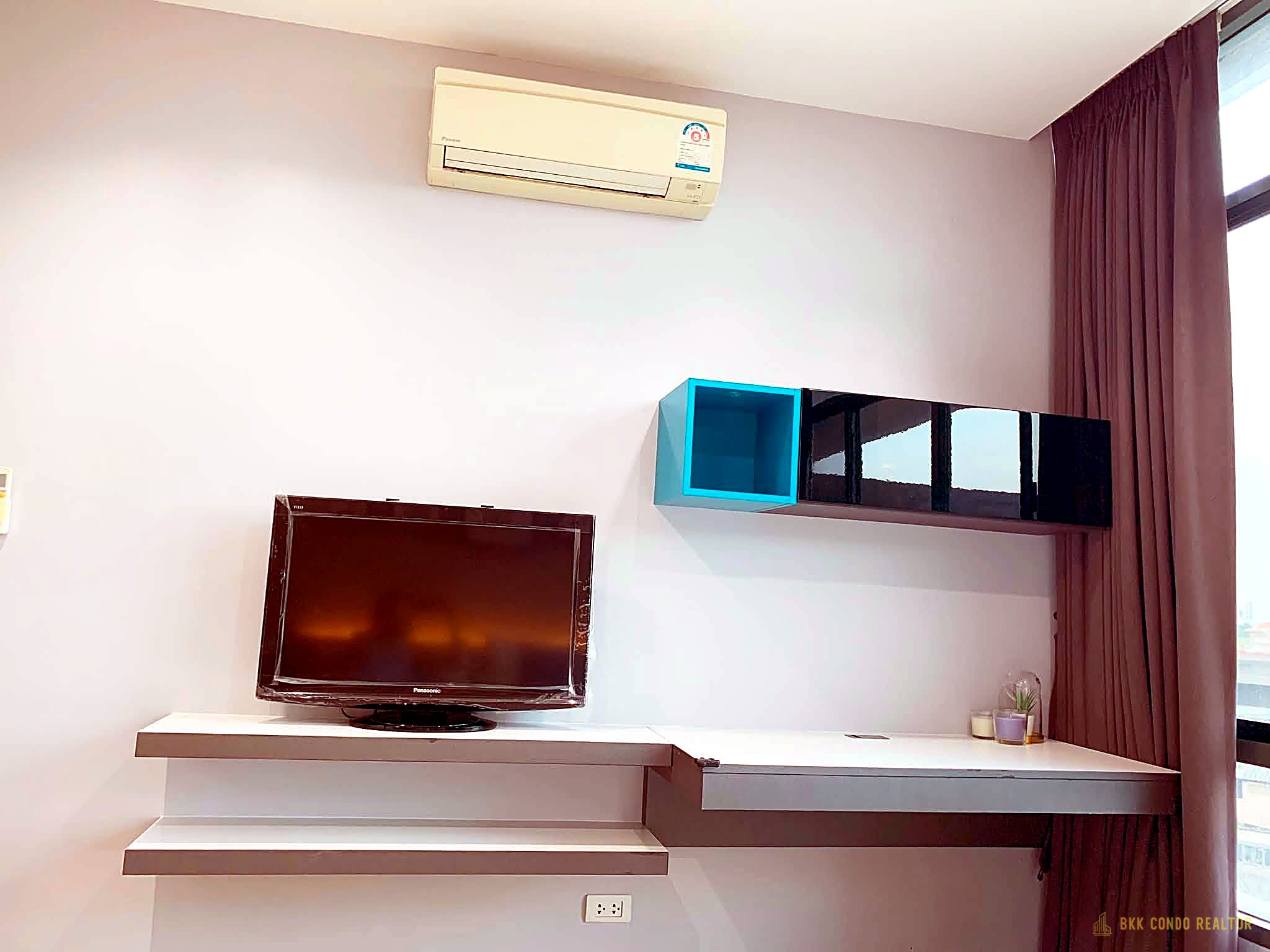2-Bedroom Condo for Rent at IDEO Blucove Sukhumvit (47 sqm) — Udom Suk BTS