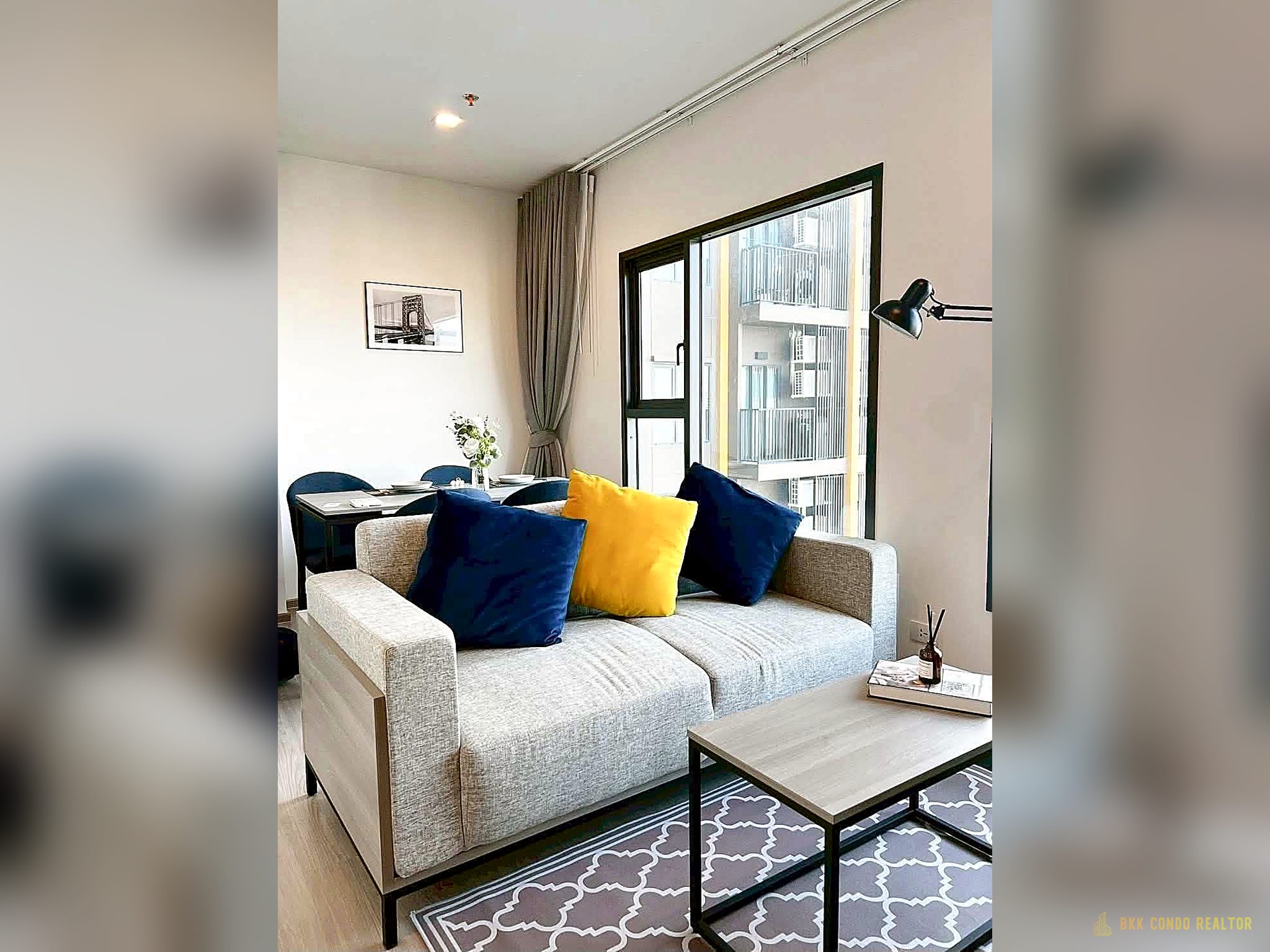 1-Bedroom Condo for Rent at The Base Phetchaburi-Thonglor (40.44 sqm) — Phetchaburi MRT