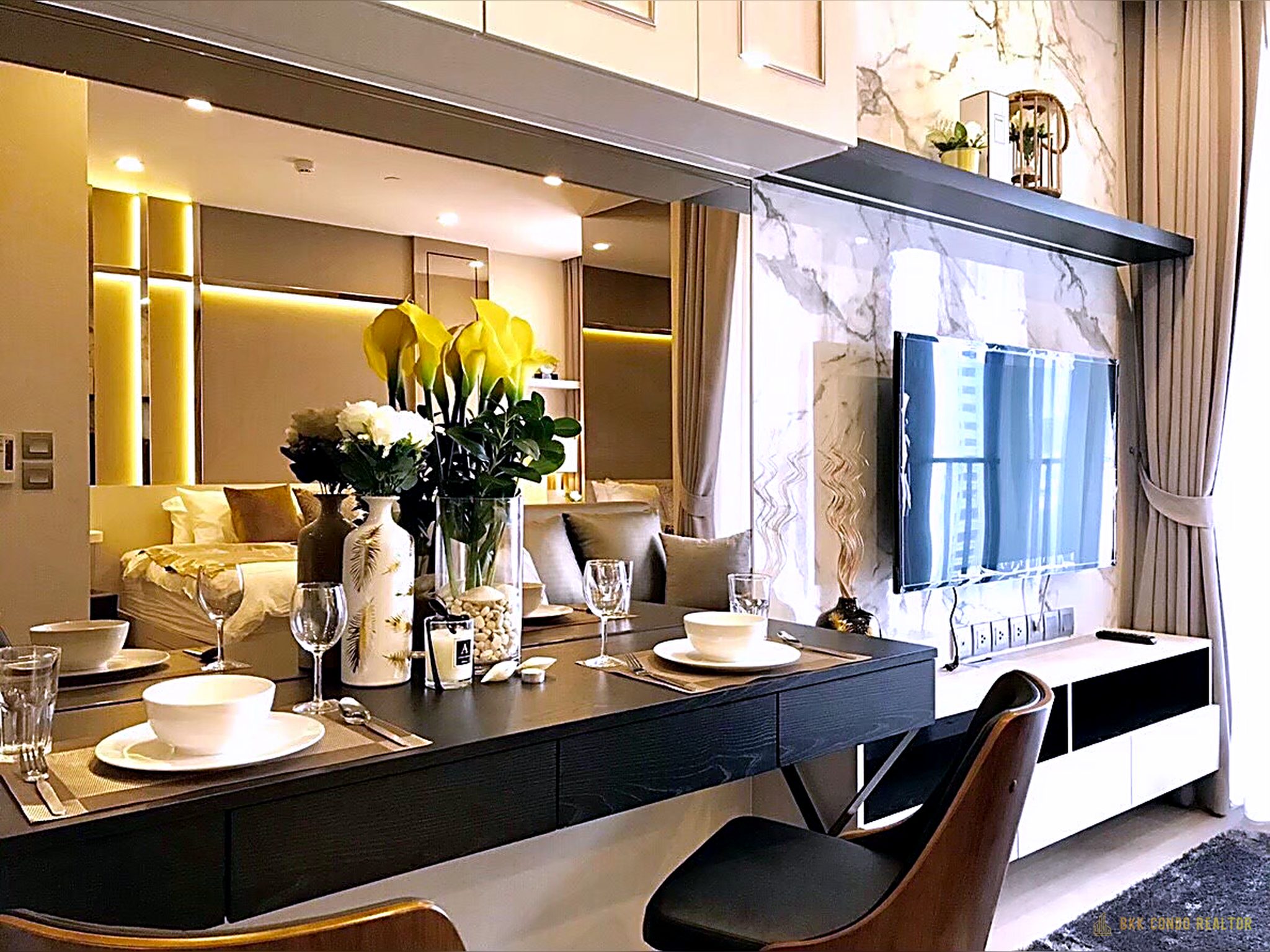 1-Bedroom Condo for Rent at Ashton Asoke (34 sqm) — Asoke BTS
