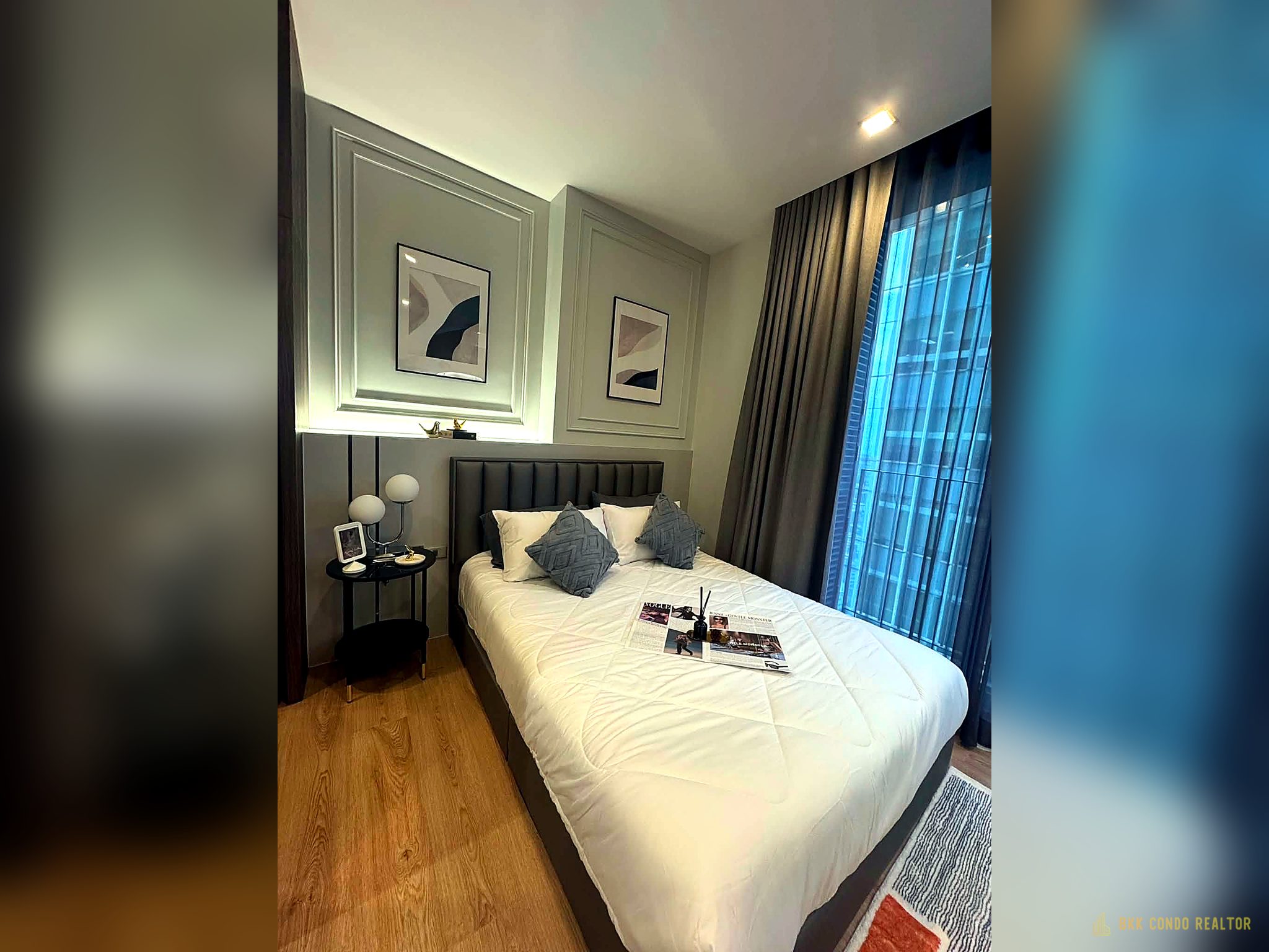 02-bedroom-112 Studio Condo for Rent at Noble Around Ari (27 sqm) — Ari BTS