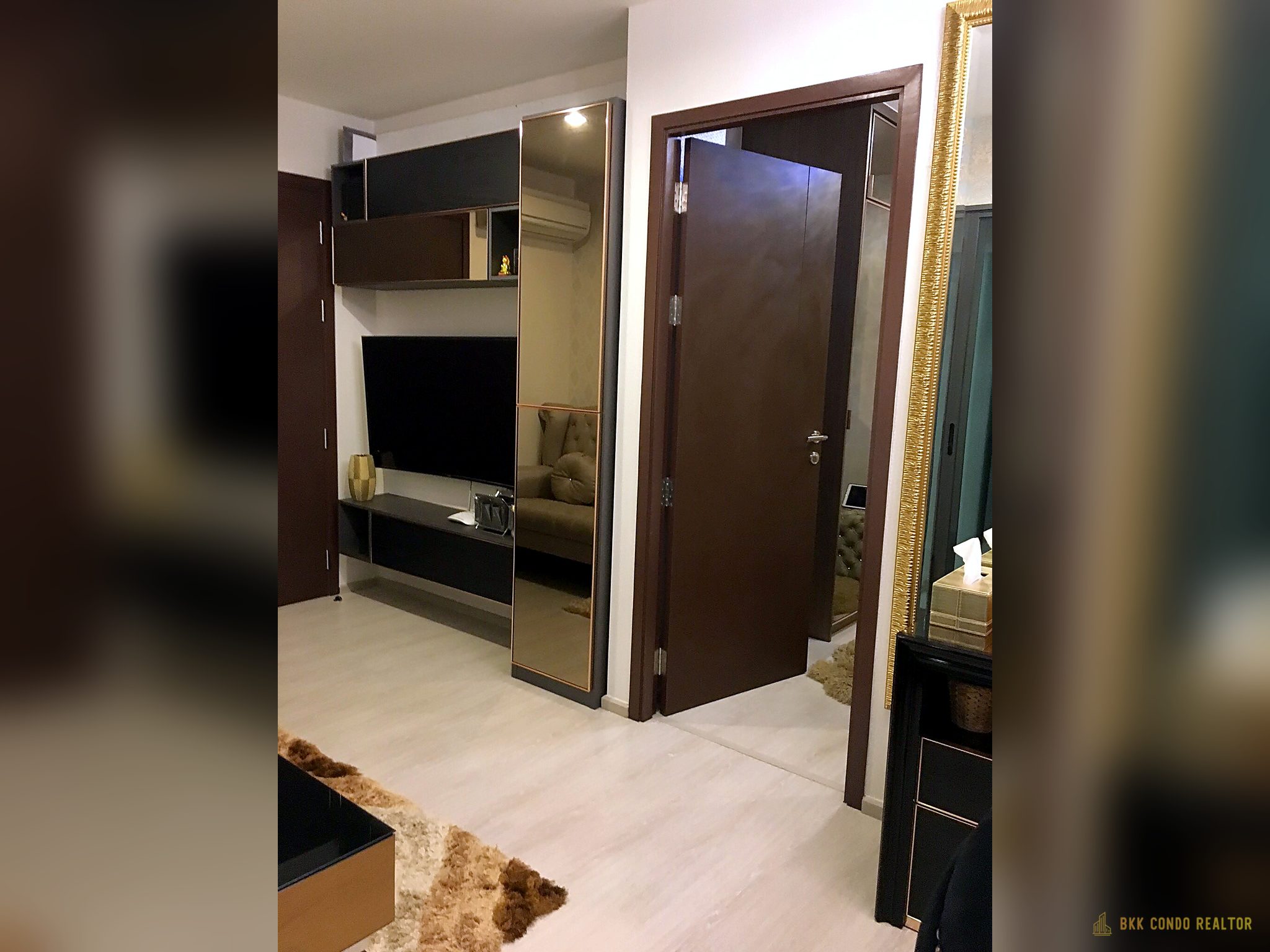 02-bedroom-35 1-Bedroom Condo for Rent at Rhythm Asoke (34 sqm) — Rama 9 MRT