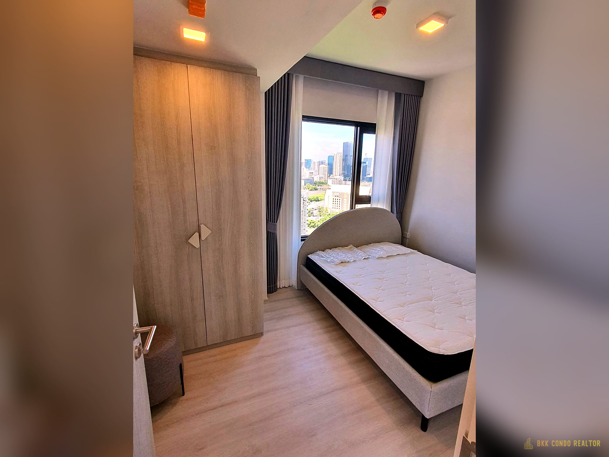 1-Bedroom Condo for Rent at COBE Ratchada – Rama 9 (35 sqm) — Huai Khwang MRT