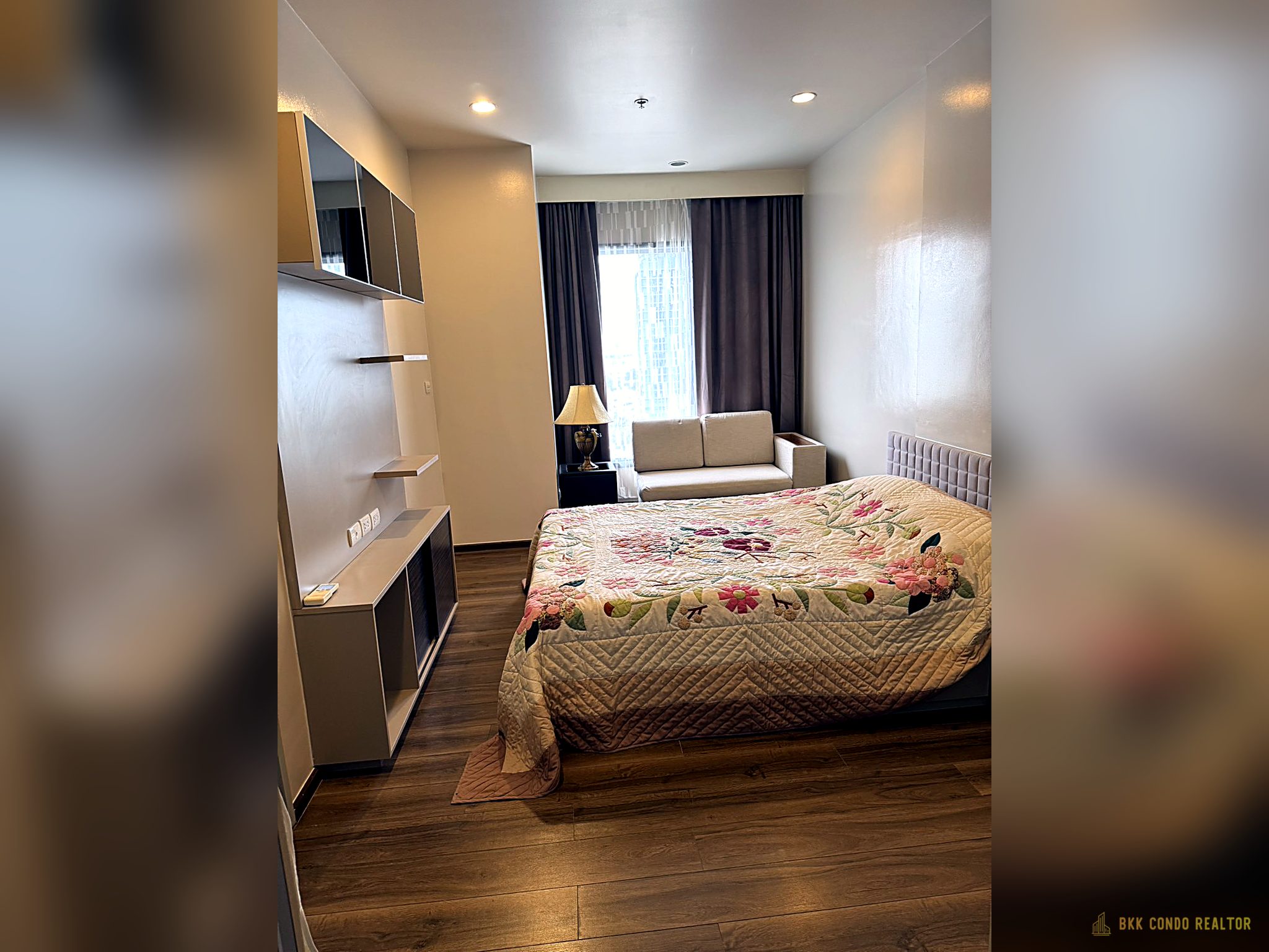 1-Bedroom Condo for Rent at Onyx Phaholyothin (40.48 sqm) — Saphan Khwai BTS