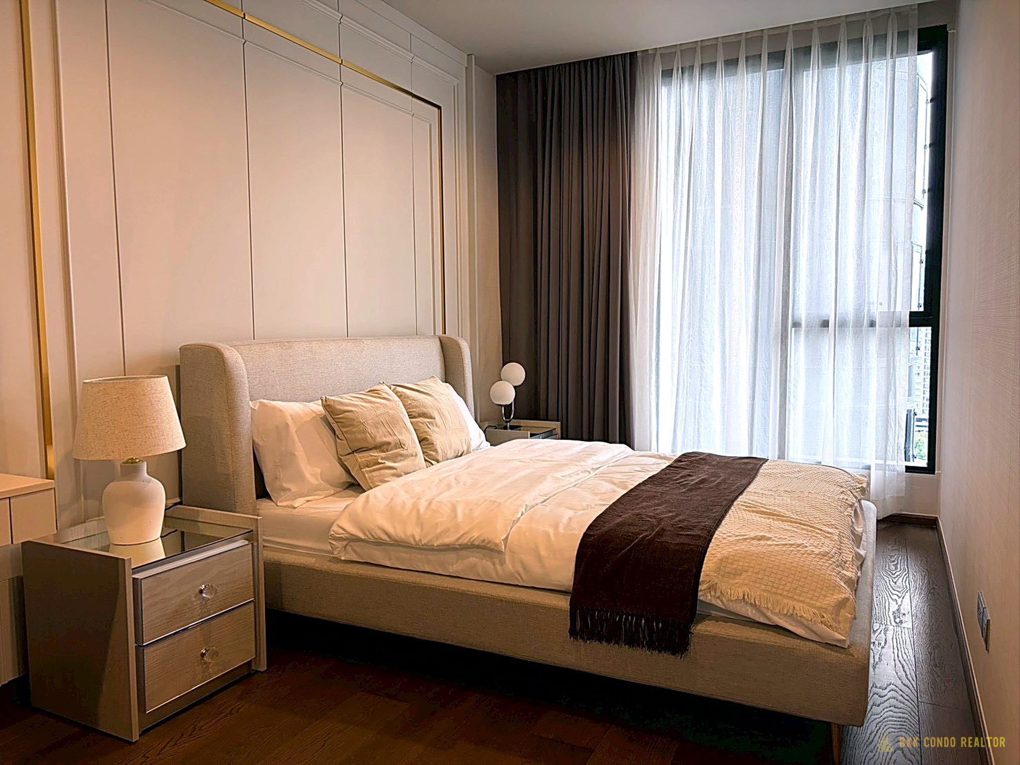 02-bedroom-97 1-Bedroom Condo for Rent at IDEO Q Sukhumvit 36 (46 sqm) — Thonglor BTS