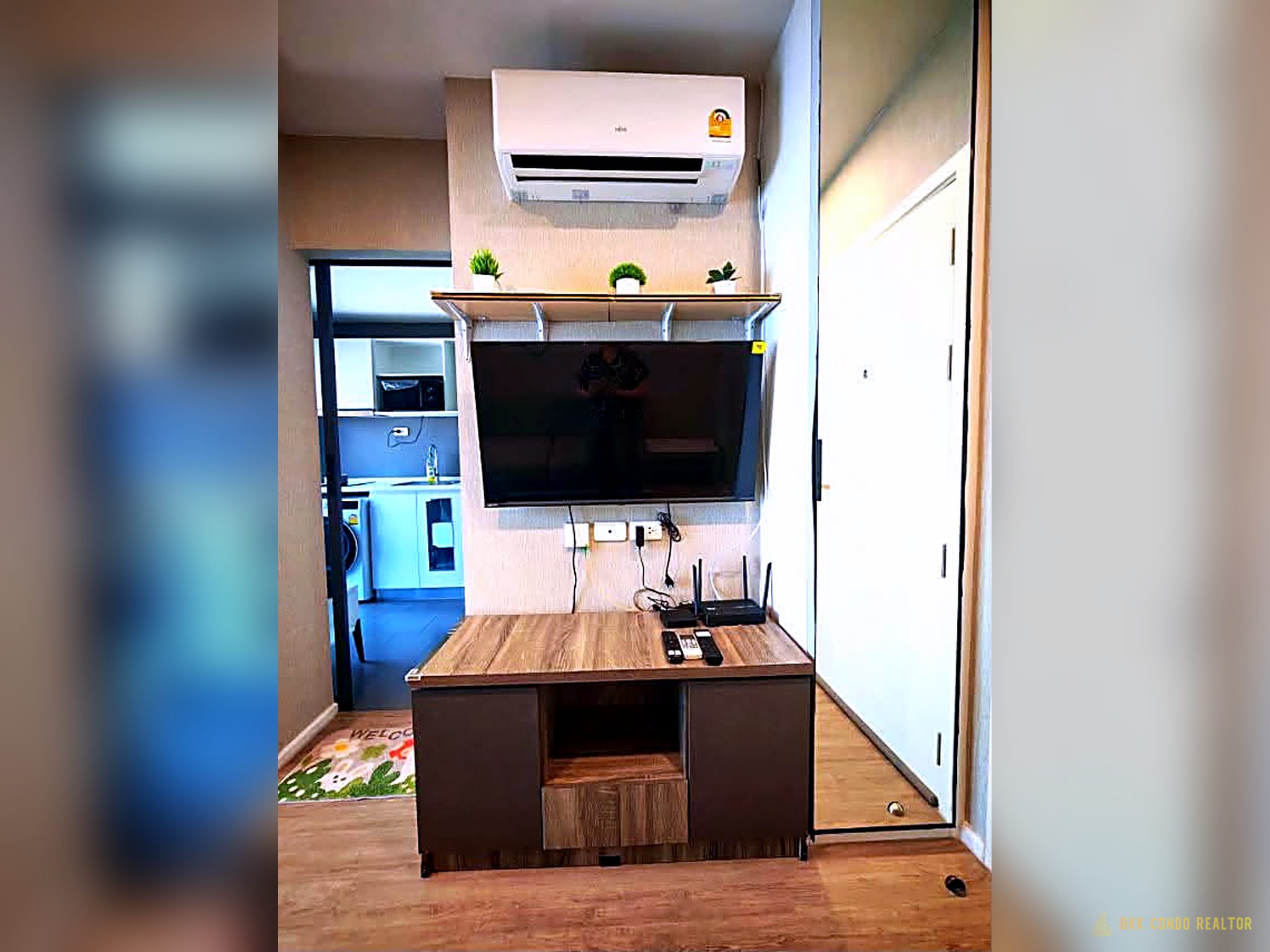 Studio Condo for Rent at The Blue Sukhumvit 89 (25 sqm) — Bang Chak BTS