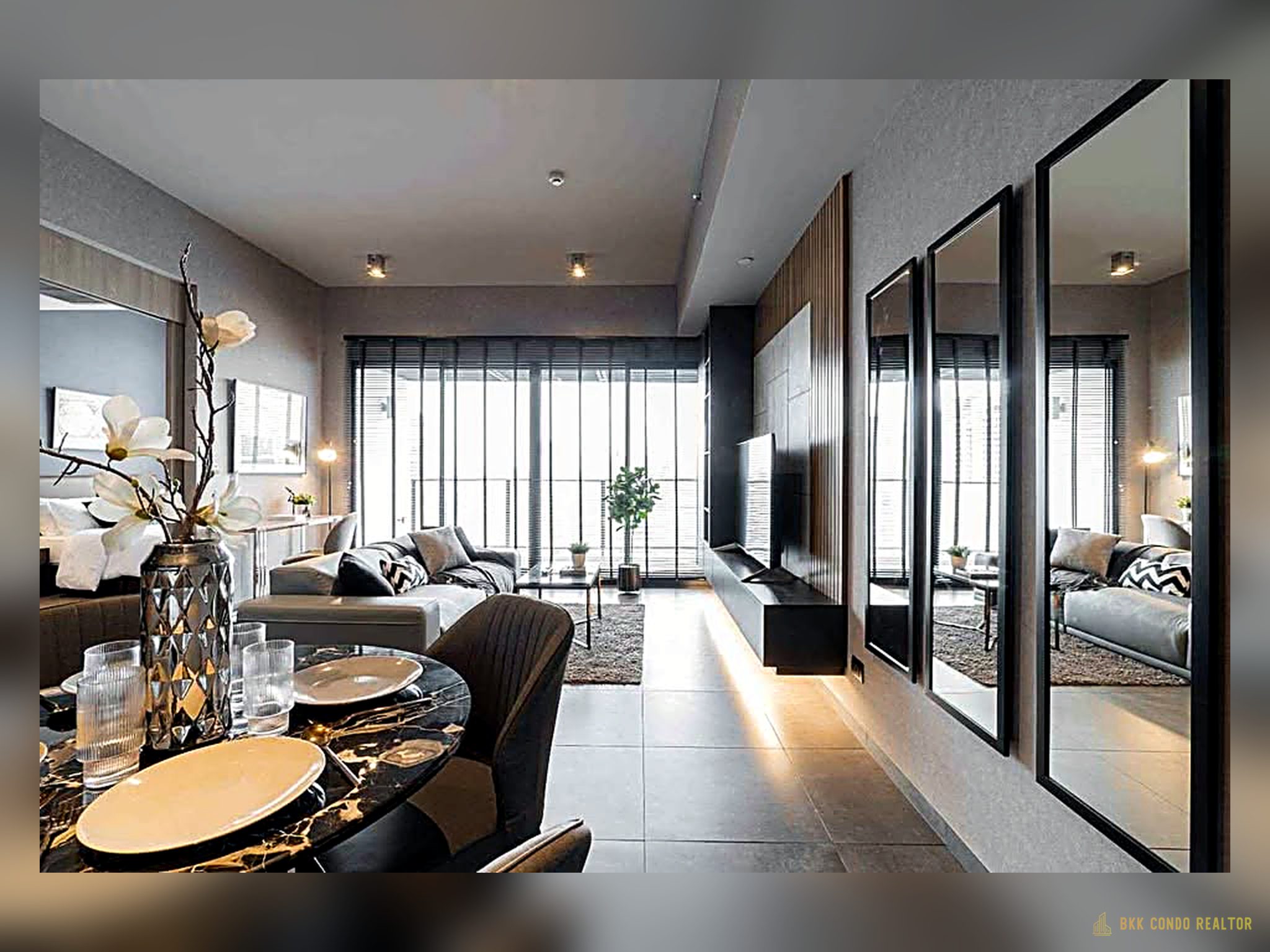 2-Bedroom Condo for Rent at The Lofts Asoke (86 sqm) — MRT Phetchaburi