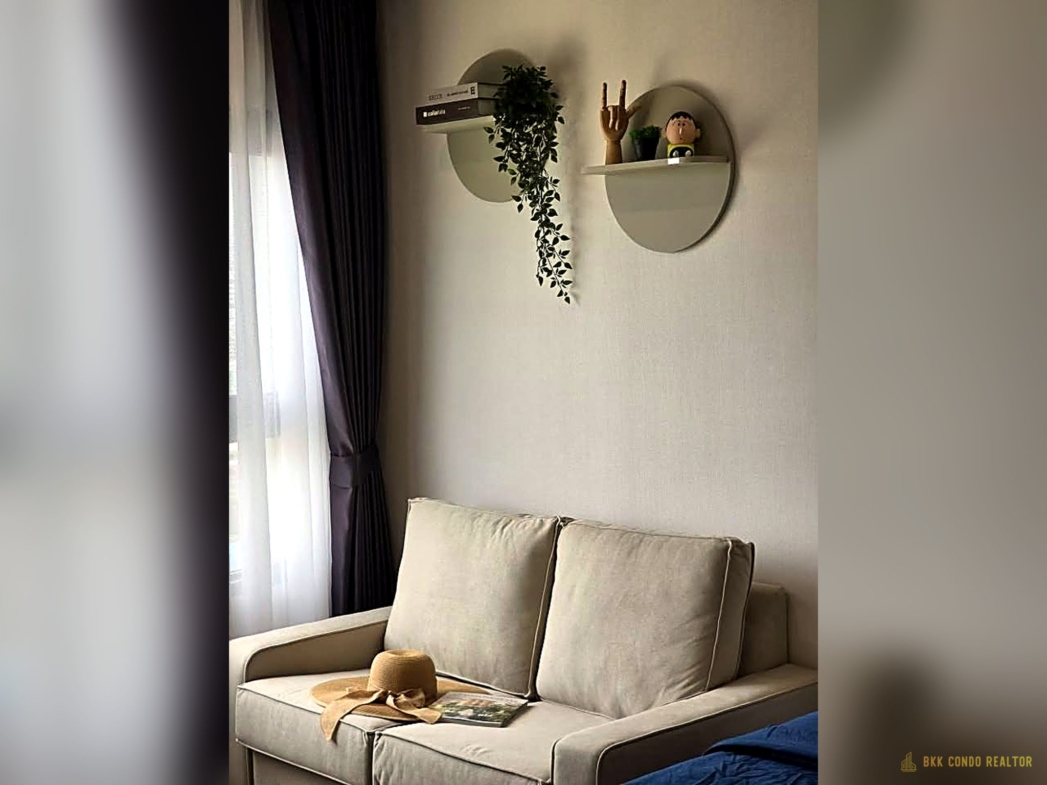 1-Bedroom Condo for Rent at Life Rama4 – Asoke (27 sqm) — MRT Queen Sirikit National Convention Centre