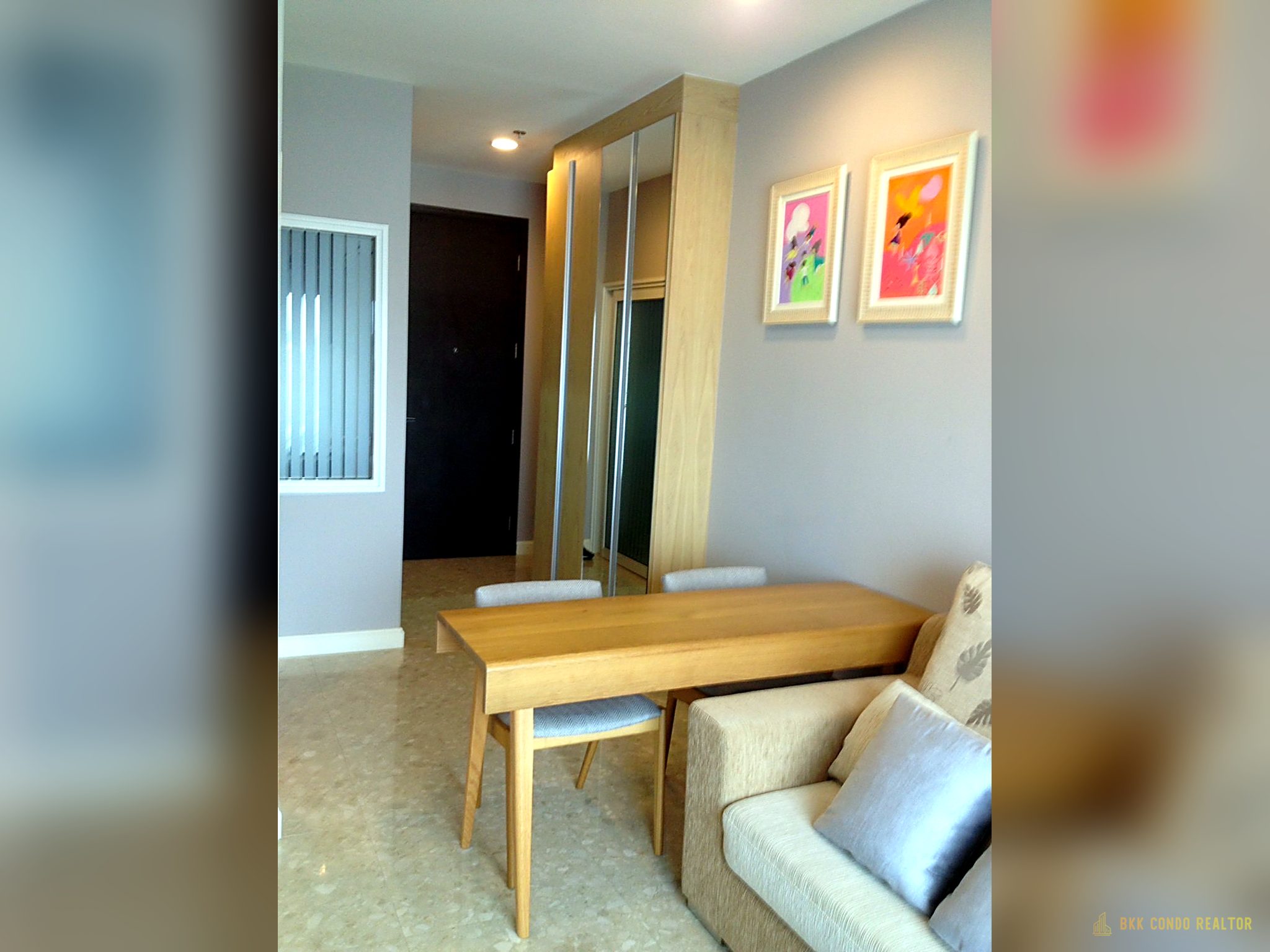 1-Bedroom Condo for Rent at The Crest Sukhumvit 34 (45.39 sqm) — Thonglor BTS