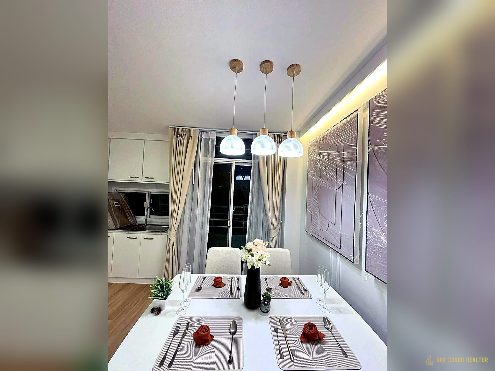 2-Bedroom Condo for Rent at S Condo Sukhumvit 50 (60 sqm) — On Nut BTS