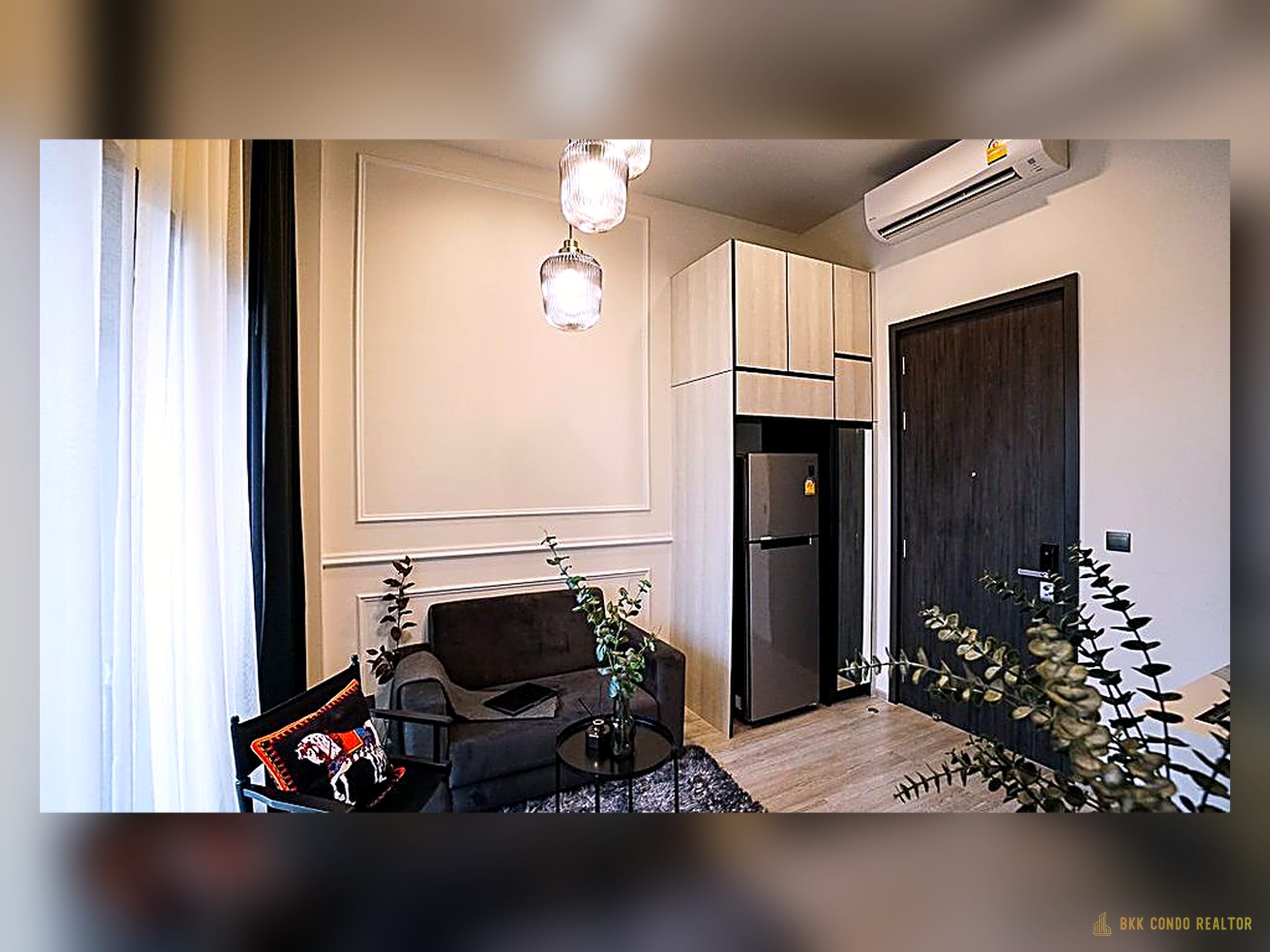 02-living_room-198 1-Bedroom Condo for Rent at THE LINE Sukhumvit 101 (28 sqm) — Punnawithi BTS
