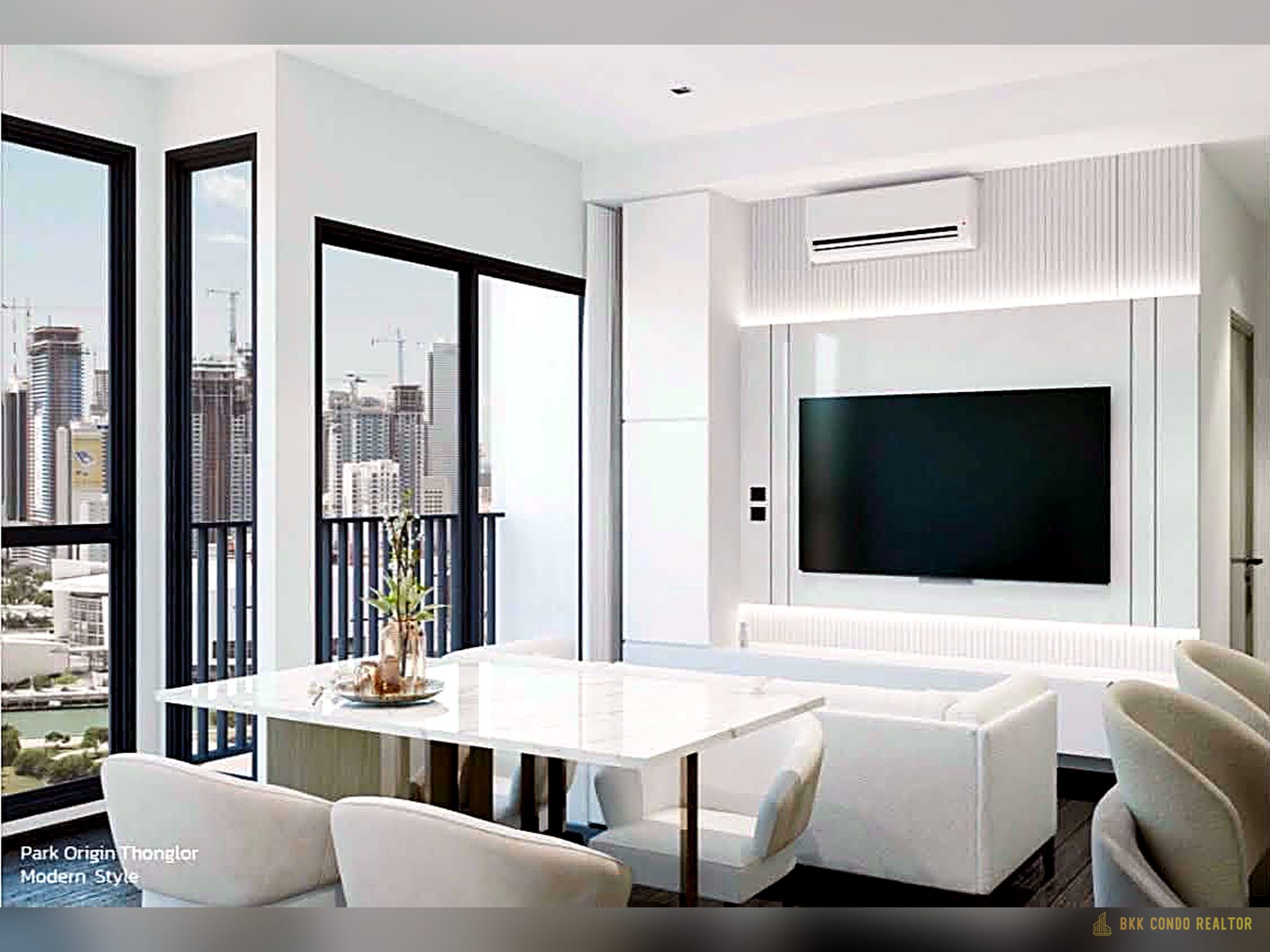 2-Bedroom Condo for Rent at Park Origin Thonglor (66.66 sqm) — Thonglor BTS