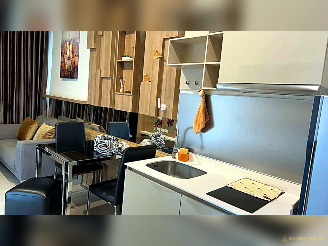 1-Bedroom Condo for Rent at The Niche Pride Thonglor-Phetchaburi (31 sqm) — Phetchaburi MRT
