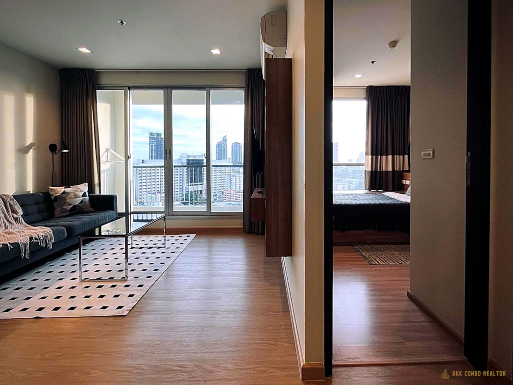 2-Bedroom Condo for Rent at Rhythm Sathorn 21 (65 sqm) — Saphan Taksin BTS