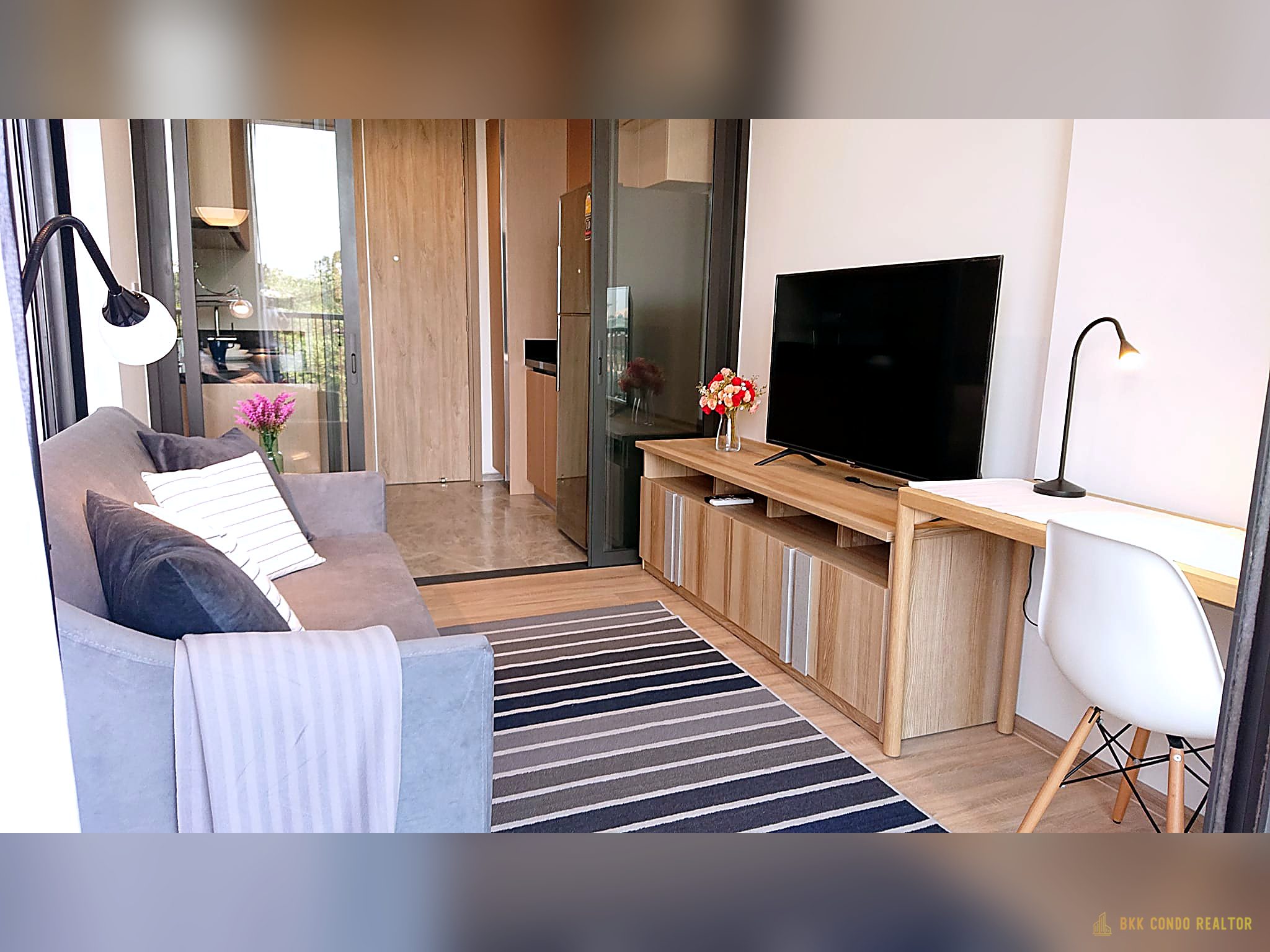 02-living_room-266 1-Bedroom Condo for Rent at Kawa Haus (36.41 sqm) — On Nut BTS
