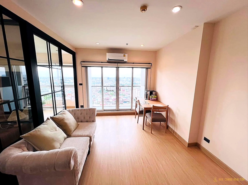 1-Bedroom Condo for Rent at The Parkland Taksin – Thapra (50 sqm) — BTS Talat Phlu