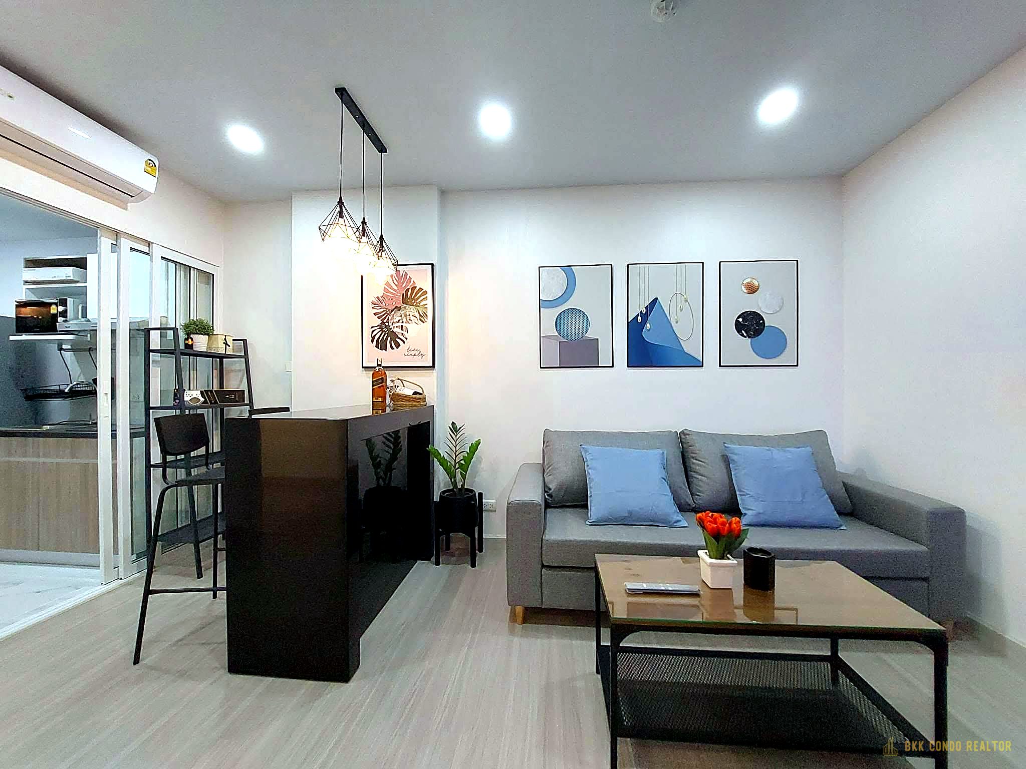 1-Bedroom Condo for Rent at Supalai City Resort Charan 91 (35 sqm) — Bang O MRT