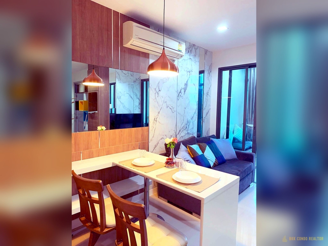 2-Bedroom Condo for Rent at IDEO Blucove Sukhumvit (47 sqm) — Udom Suk BTS