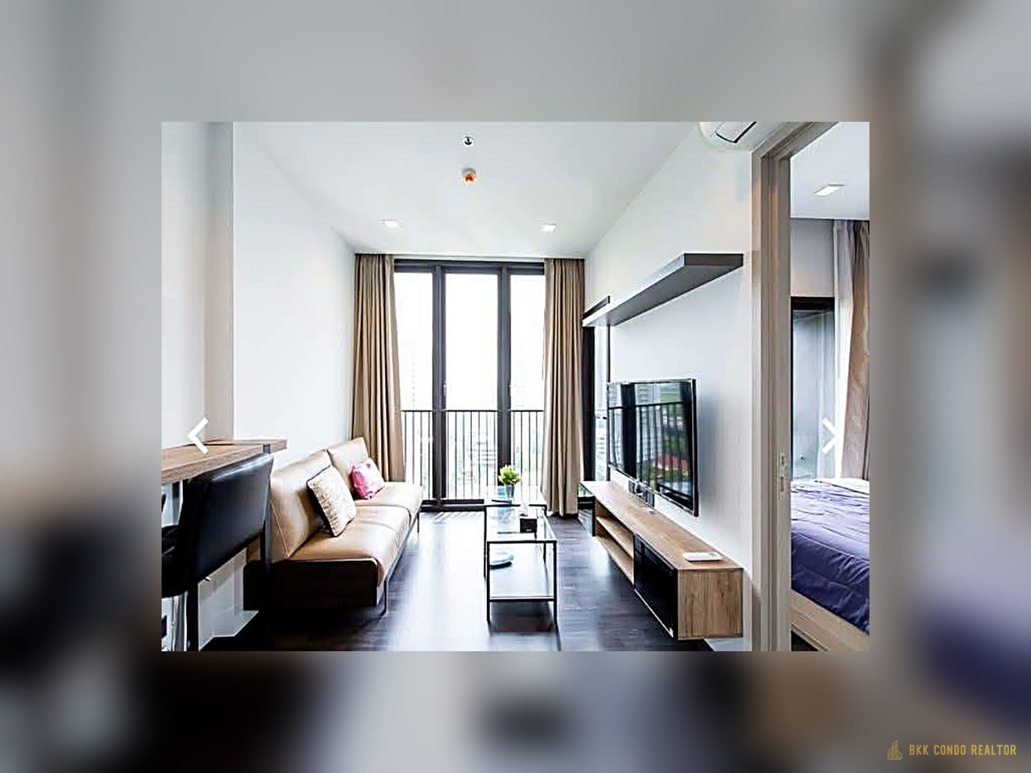 1-Bedroom Condo for Rent at THE LINE Asoke – Ratchada (35 sqm) — Rama 9 MRT