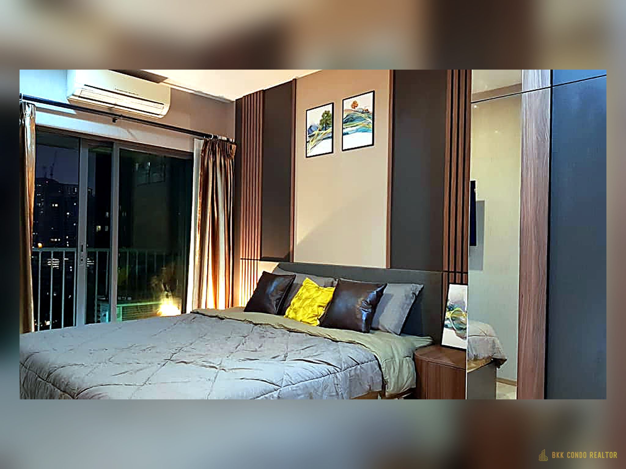 03-bedroom-103 1-Bedroom Condo for Rent at Noble Remix Thonglor (43 sqm) — Thonglor BTS
