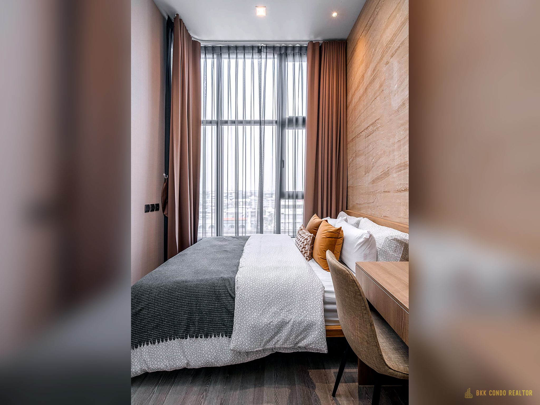 03-bedroom-149 1-Bedroom Condo for Rent at THE LINE Sukhumvit 101 (28 sqm) — Punnawithi BTS