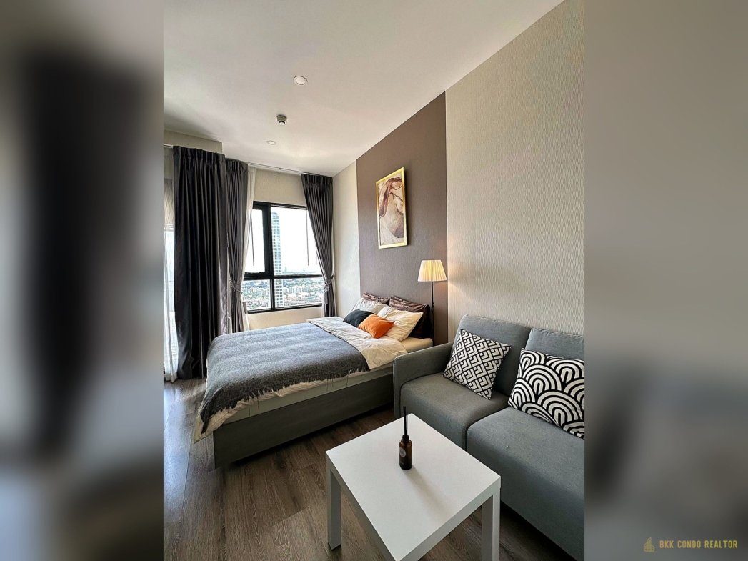 Studio Condo for Rent at KnightsBridge Prime – Onnut (25 sqm) — On Nut BTS