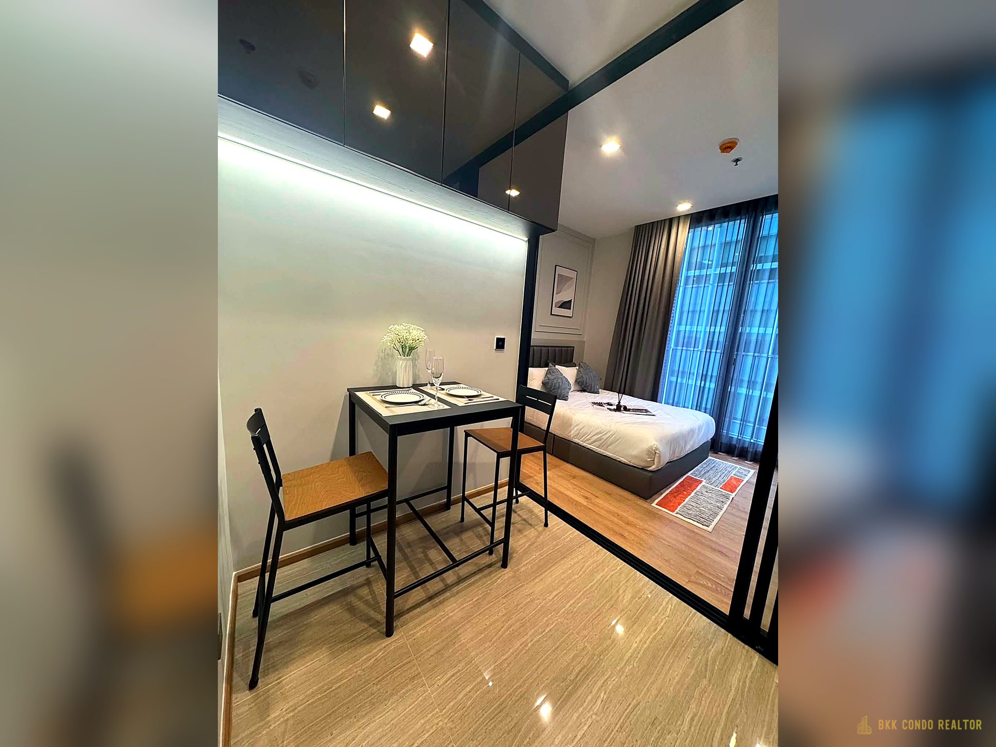 03-bedroom-157 Studio Condo for Rent at Noble Around Ari (27 sqm) — Ari BTS