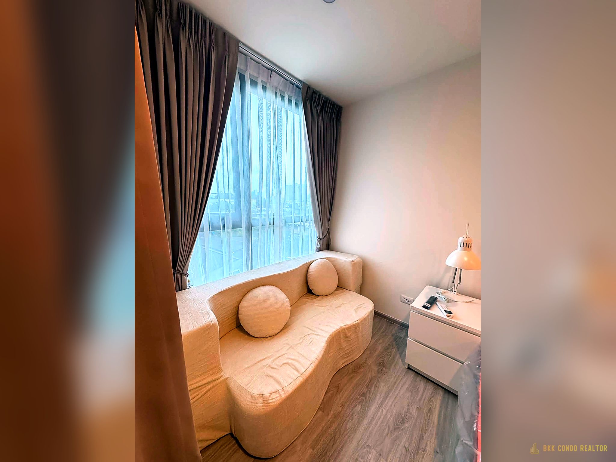 03-bedroom-172 Studio Condo for Rent at Origin Play Sri-Udom Station (24 sqm) — Udom Suk BTS