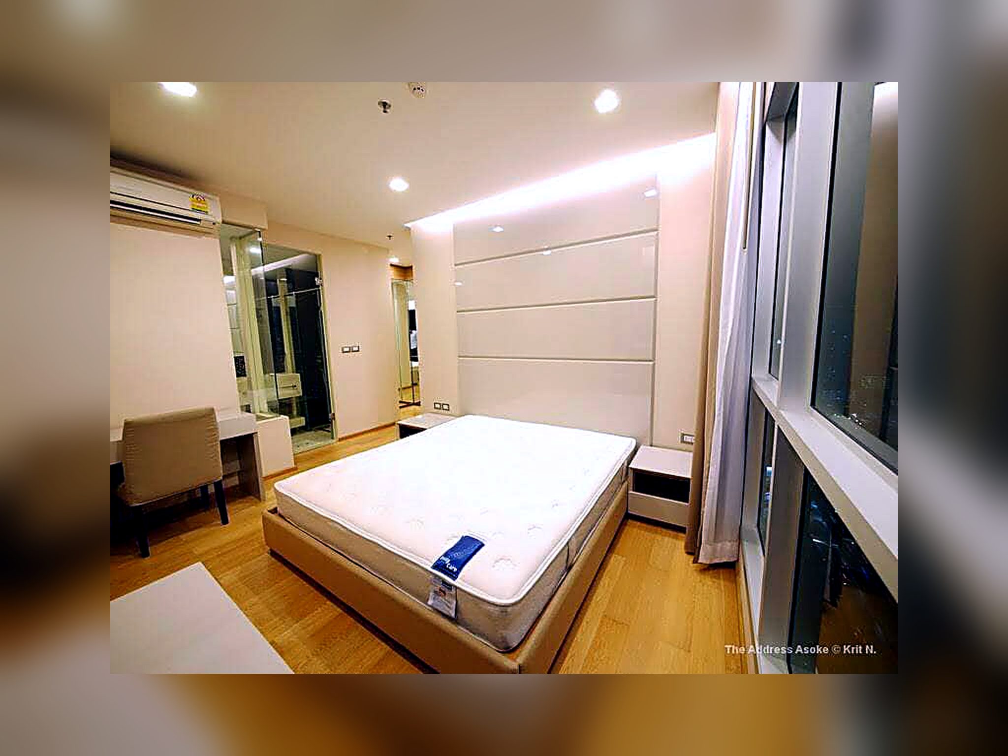 2-Bedroom Condo for Rent at The Address Asoke (65 sqm) — Phetchaburi MRT