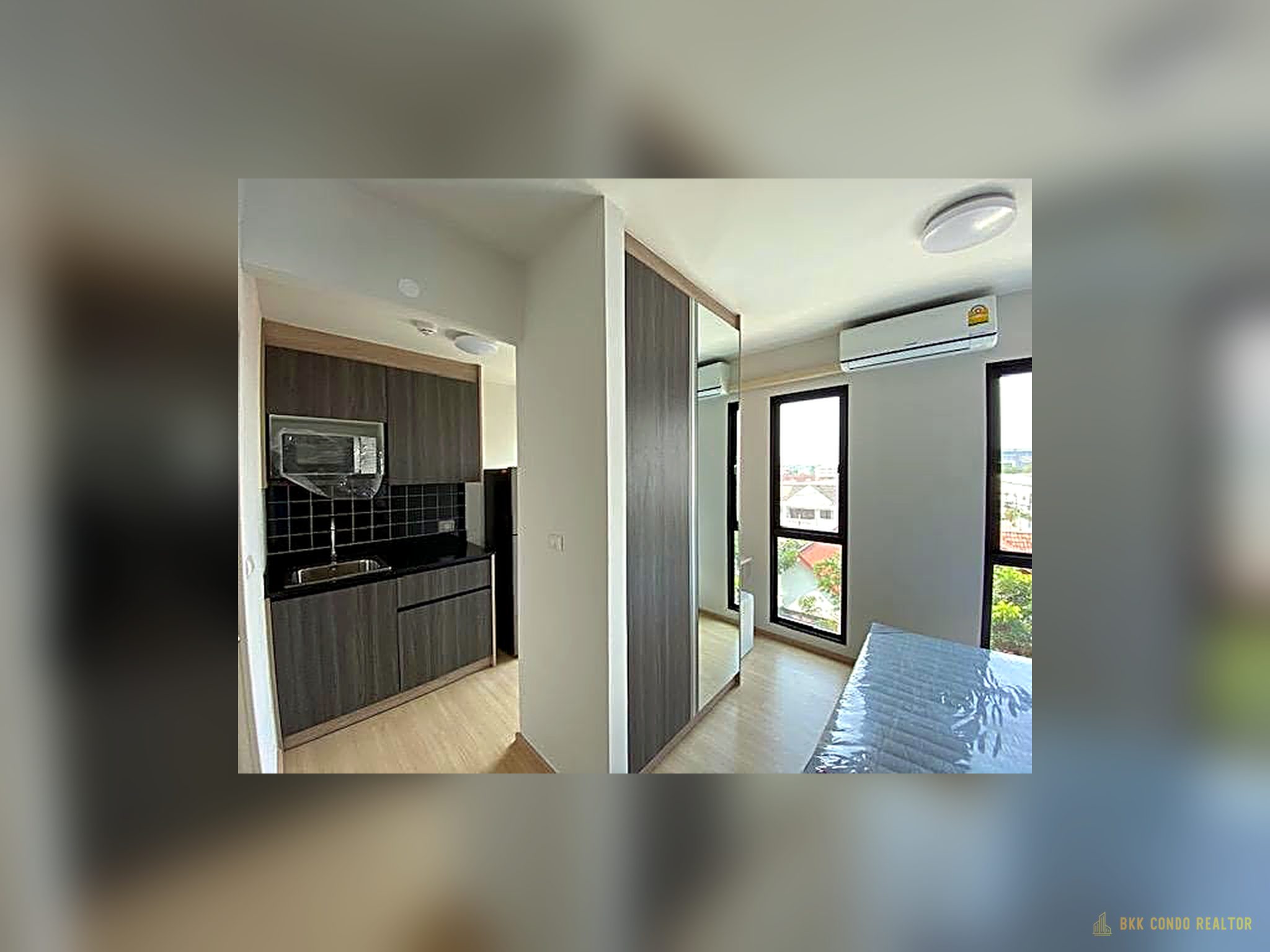 Studio Condo for Rent at Unio Sukhumvit 72 Phase 2 (23 sqm) — Bearing BTS