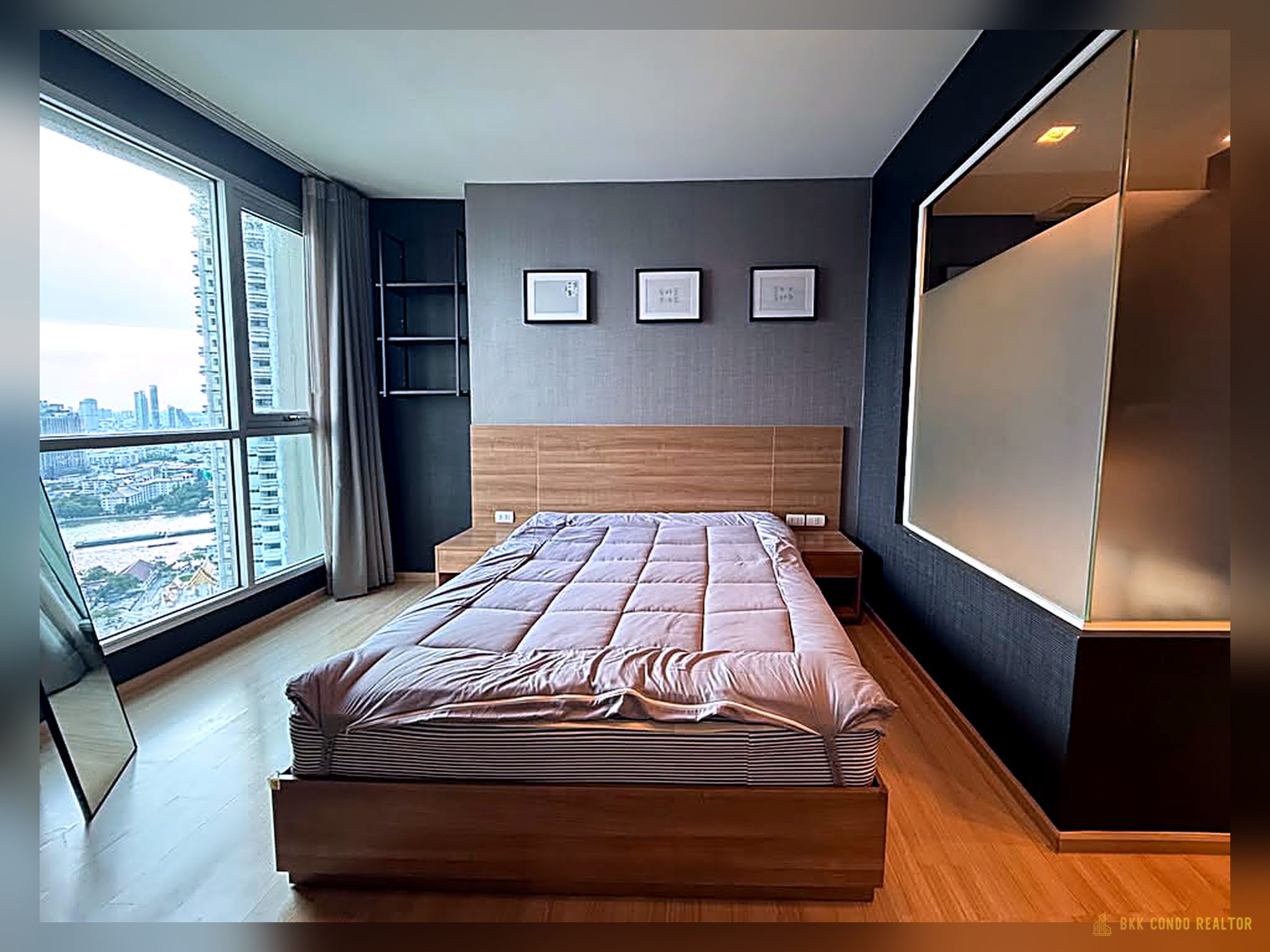 1-Bedroom Condo for Rent at Rhythm Sathorn 21 (45 sqm) — Saphan Taksin BTS