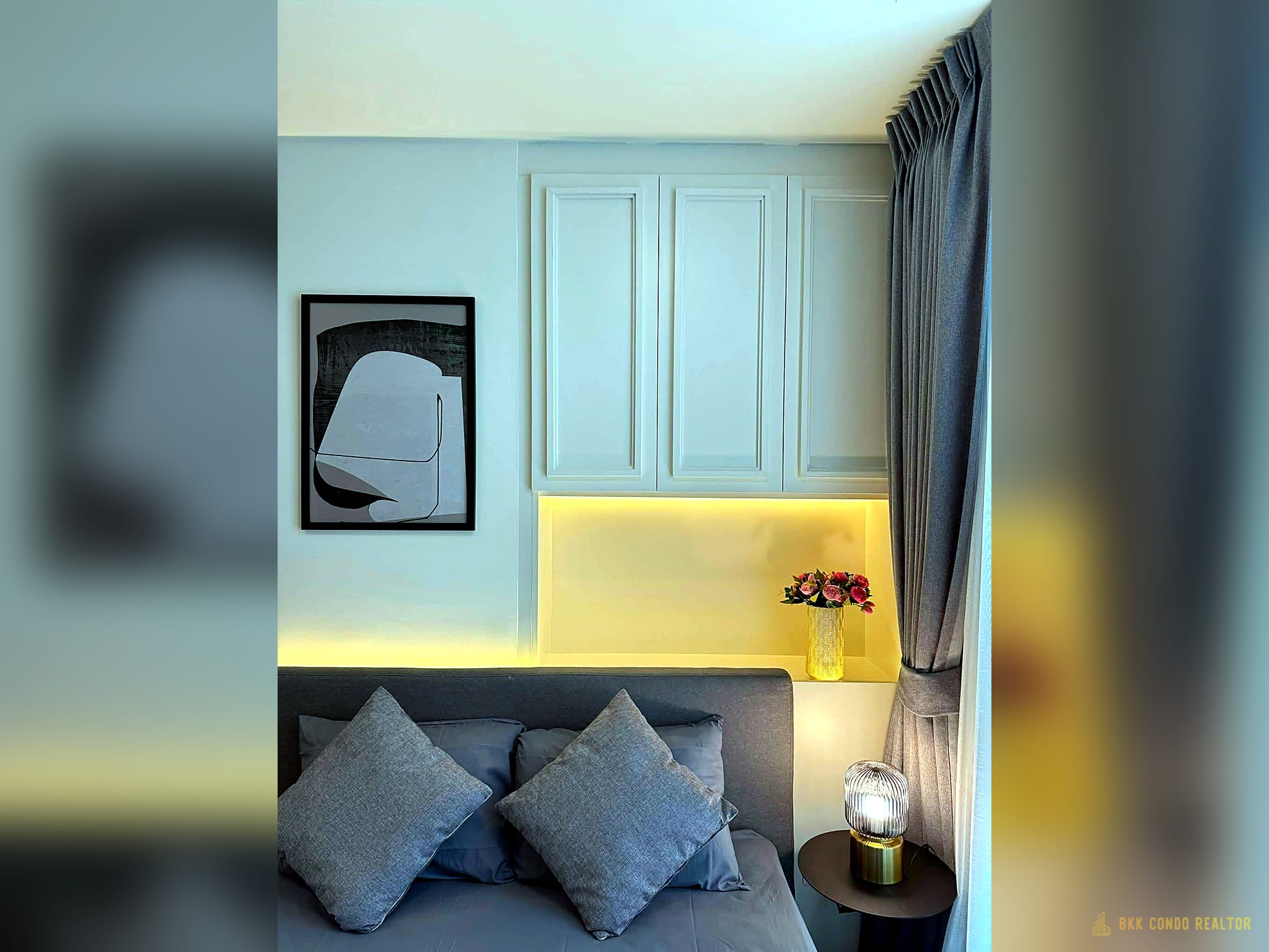 03-bedroom-50 1-Bedroom Condo for Rent at NUE District R9 (26 sqm) — Rama 9 MRT