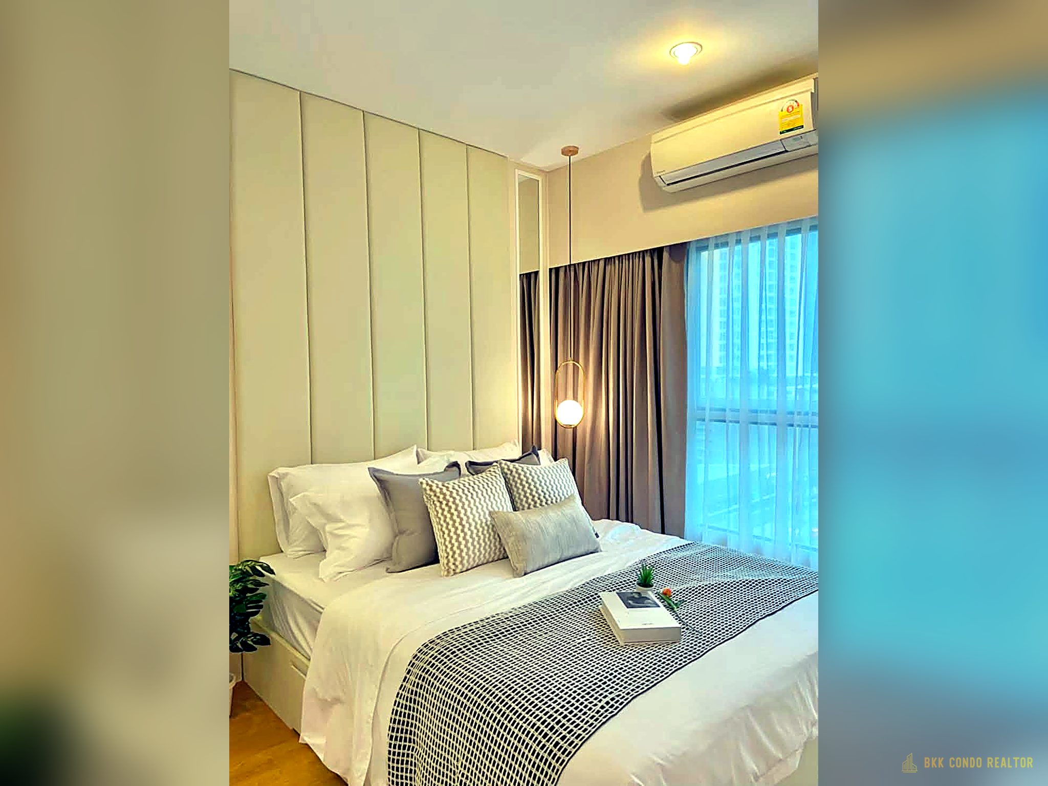 1-Bedroom Condo for Rent at The Parkland Grand Asoke-Phetchaburi (35.66 sqm) — MRT Phetchaburi