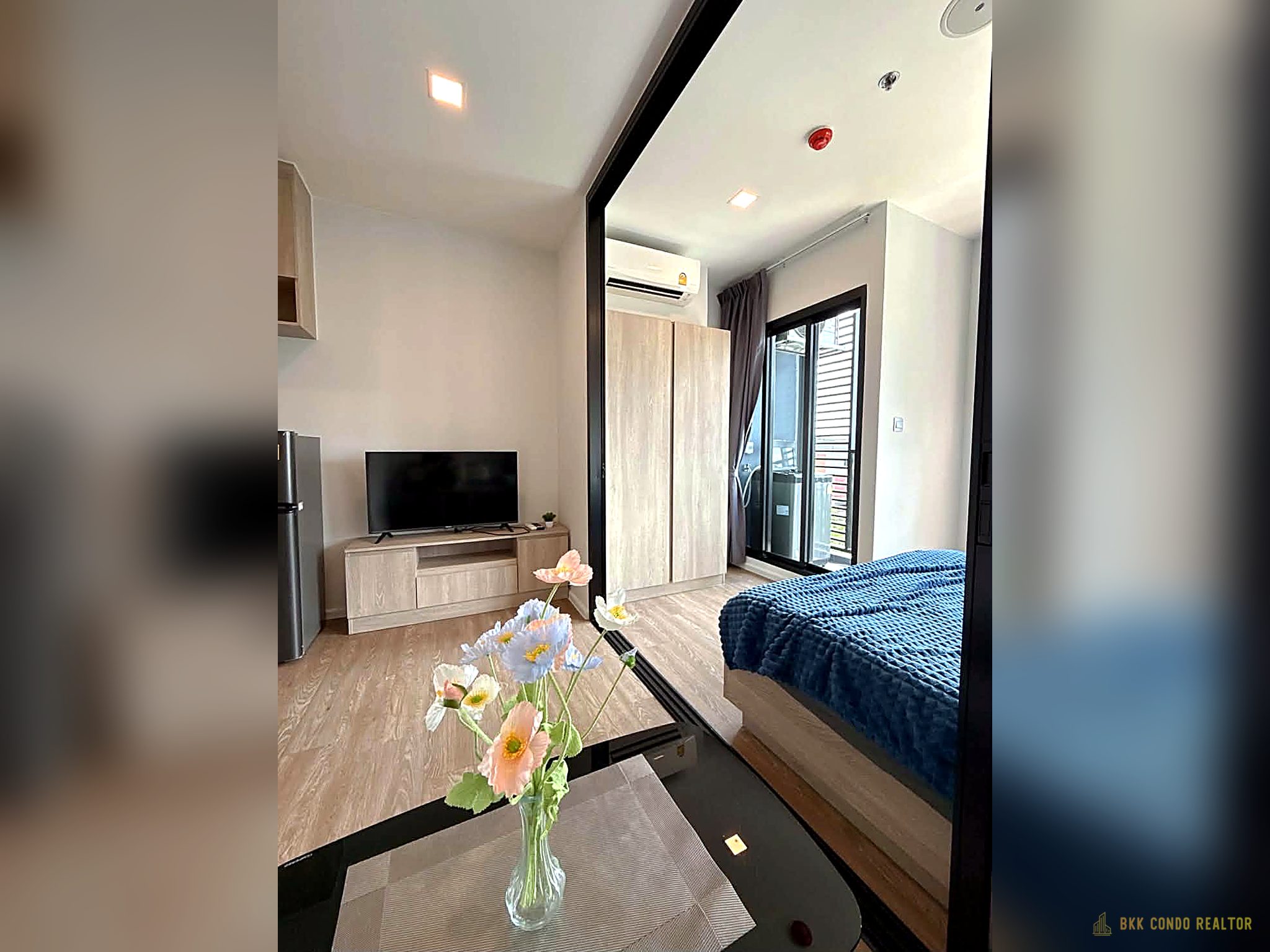 Studio Condo for Rent at Modiz Sukhumvit 50 (24 sqm) — On Nut BTS