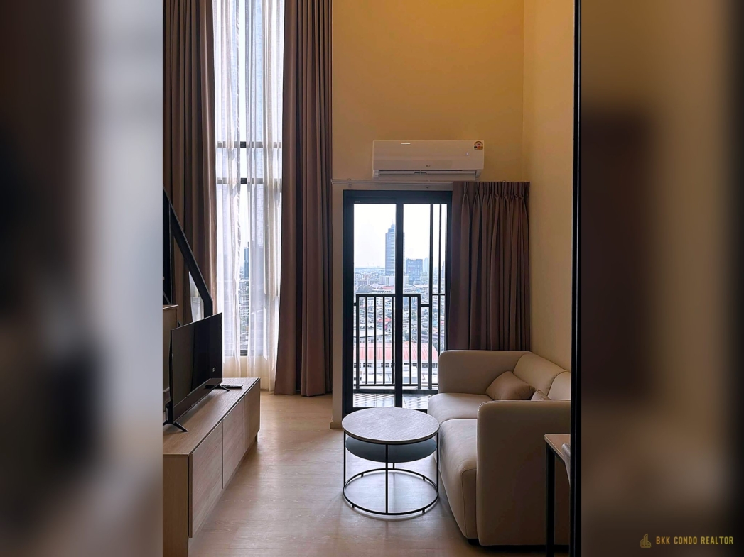 1-Bedroom Condo for Rent at FLO by Sansiri (38 sqm) — Khlong San BTS