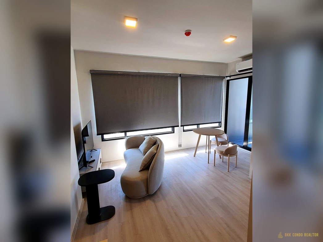 1-Bedroom Condo for Rent at COBE Ratchada – Rama 9 (35 sqm) — Huai Khwang MRT