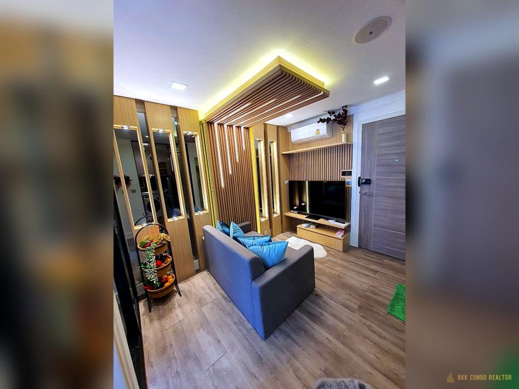 1-Bedroom Condo for Rent at Atmoz Ratchada-Huai Khwang (32 sqm) — Huai Khwang MRT
