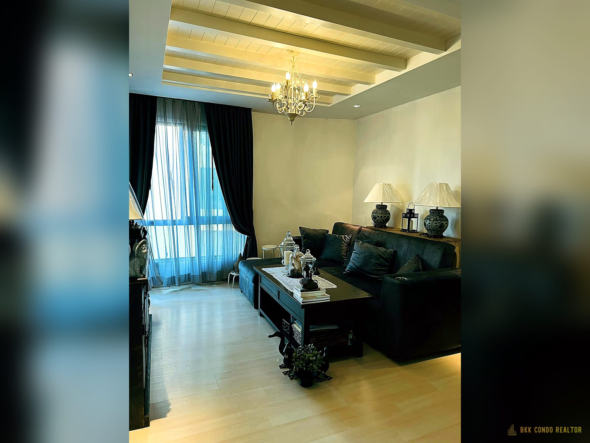 1-Bedroom Condo for Rent at The Sense Sukhumvit 68 (47 sqm) — Udom Suk BTS
