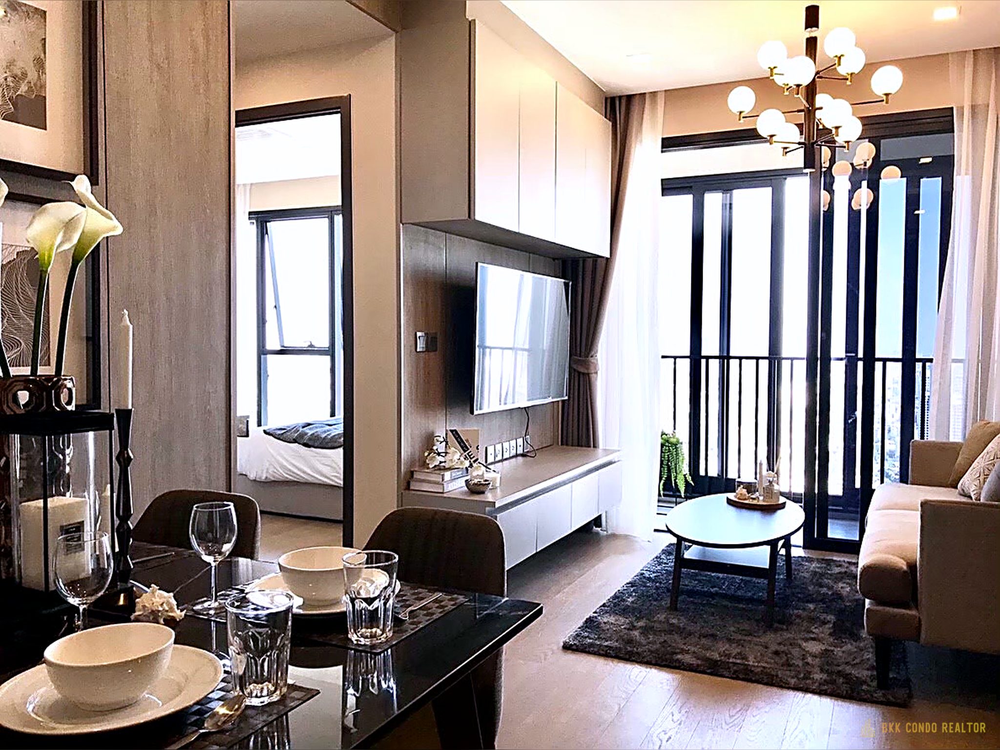 2-Bedroom Condo for Rent at Ashton Asoke (48 sqm) — Asoke BTS