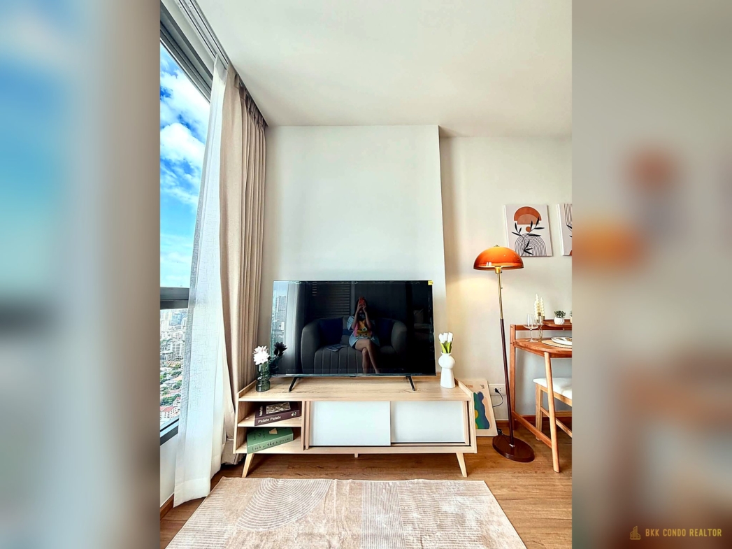 1-Bedroom Condo for Rent at Cloud Thonglor – Phetchaburi (32 sqm) — MRT Phetchaburi