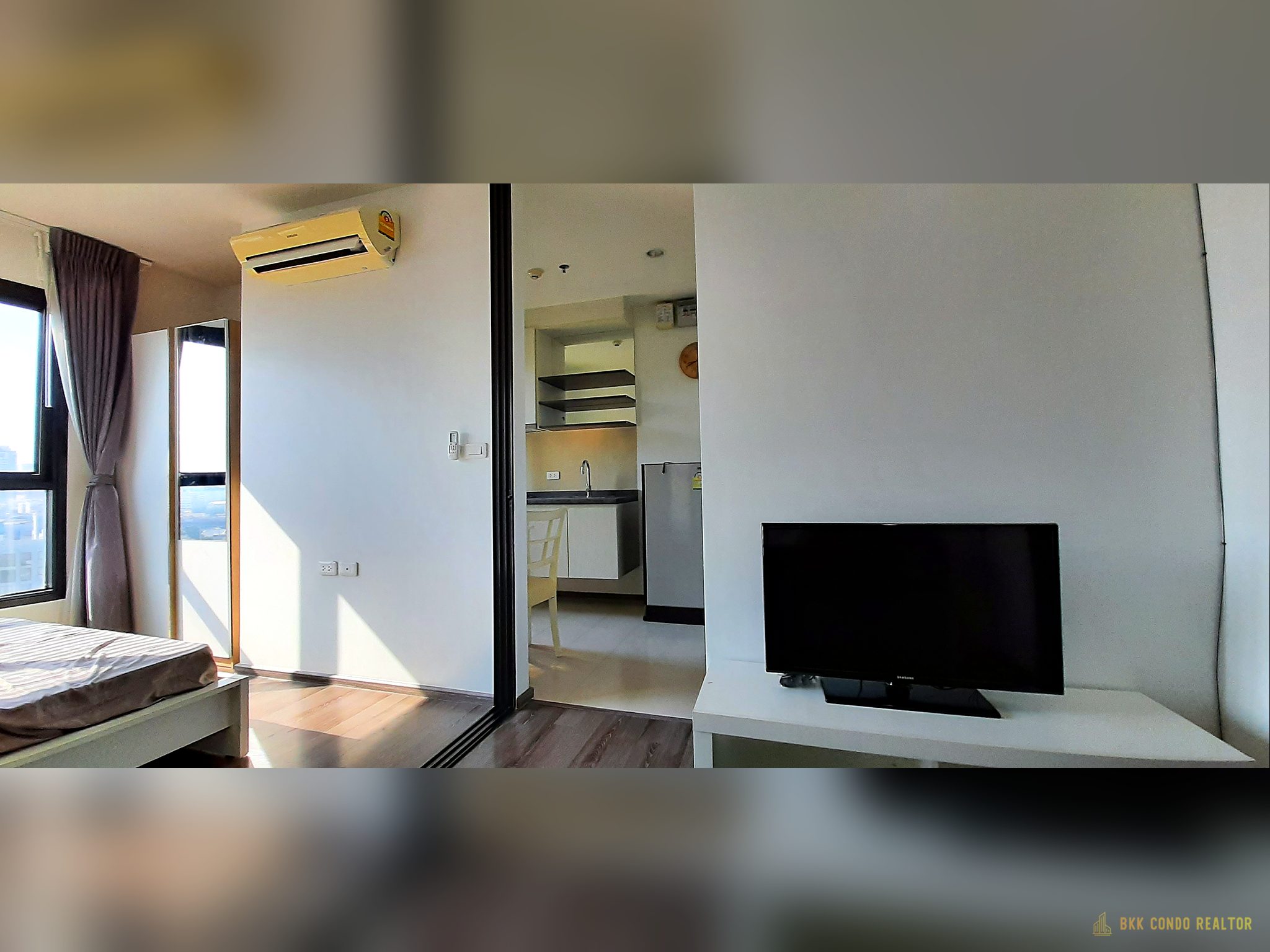 1-Bedroom Condo for Rent at The Base Park West (27 sqm) — On Nut BTS