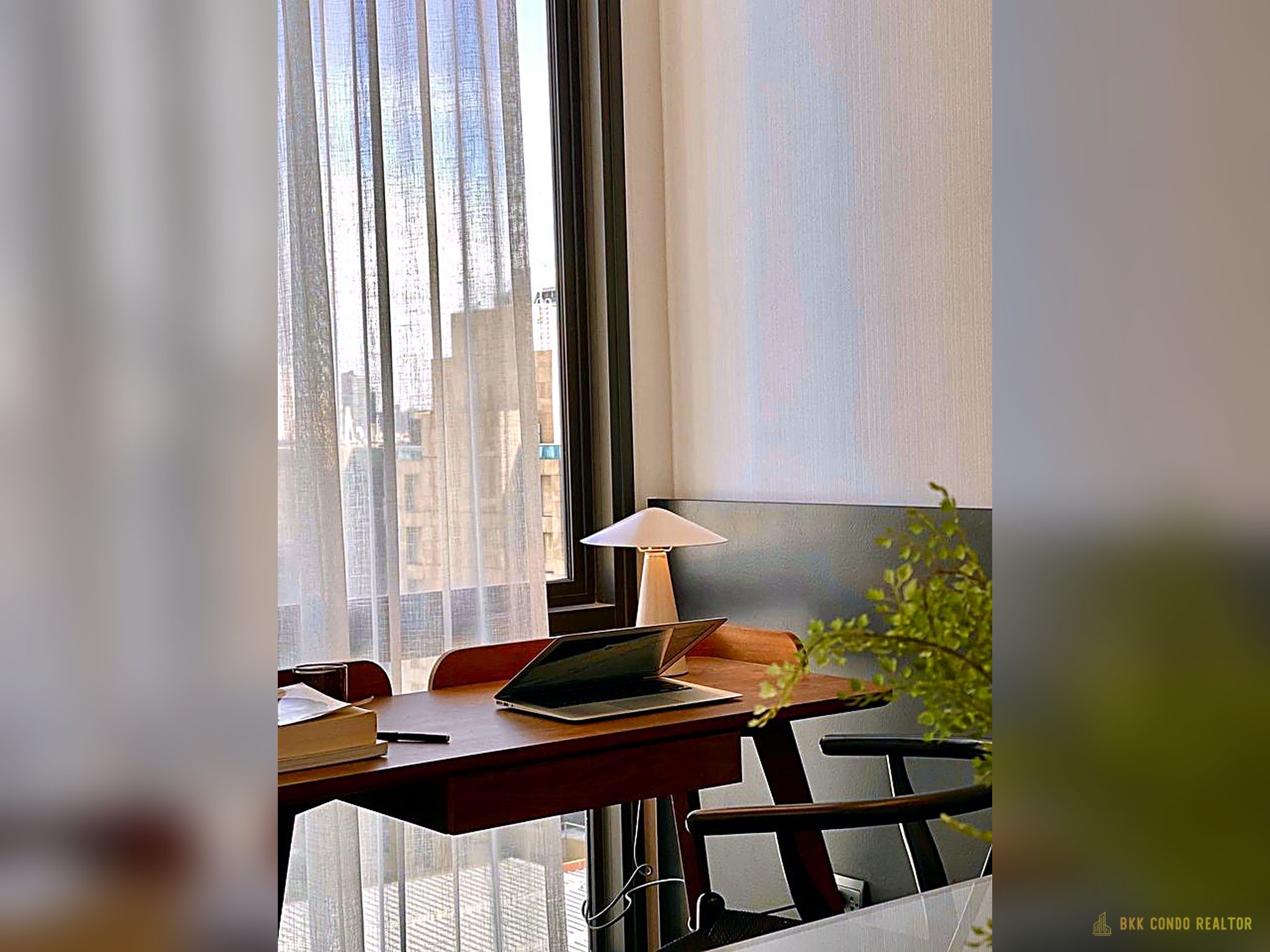 1-Bedroom Condo for Rent at Muniq Langsuan (58 sqm) — Chidlom BTS